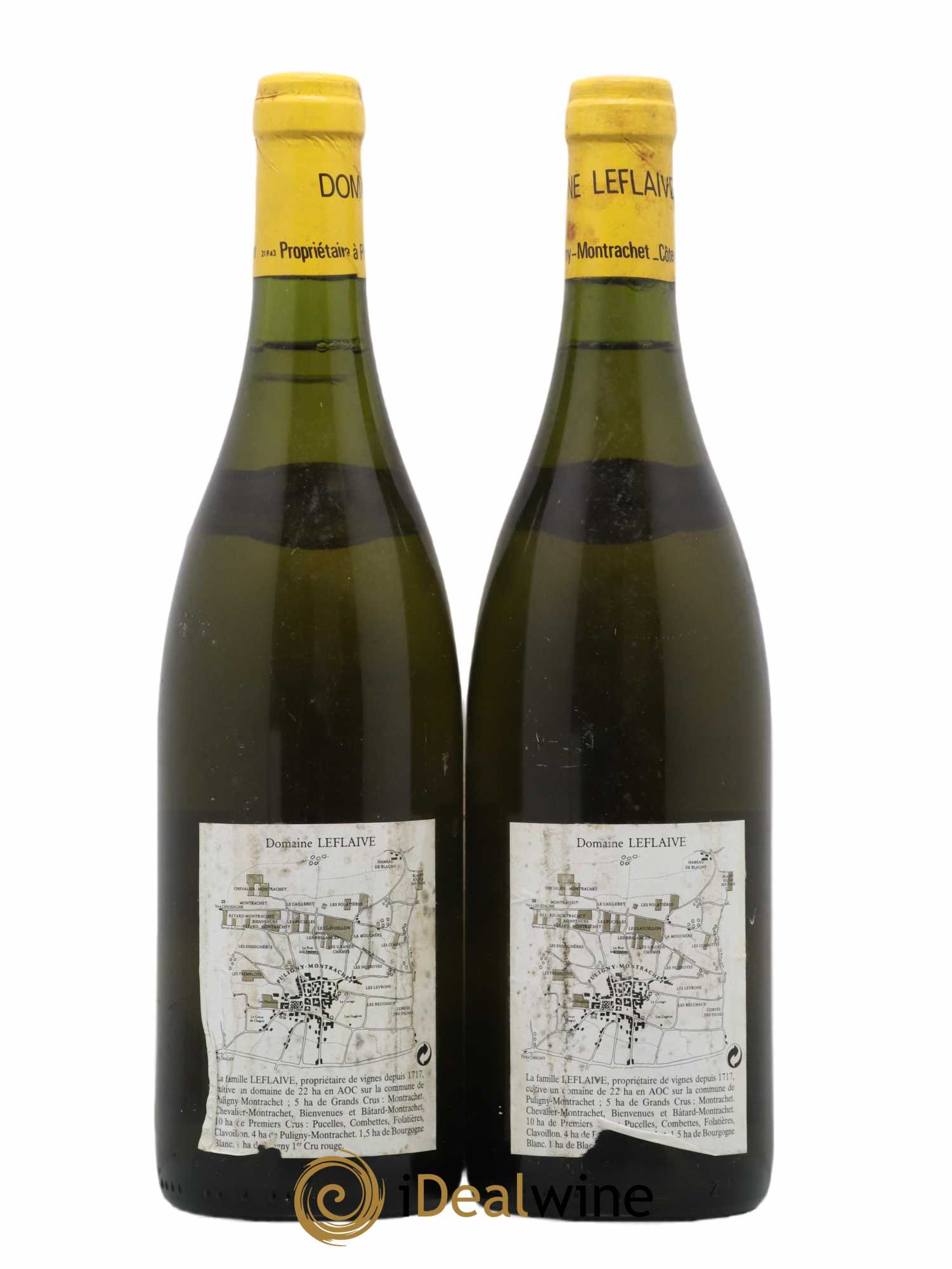 Puligny-Montrachet 1er Cru Les Pucelles Leflaive (Domaine) 1996 - Lot de 2 bouteilles - 1