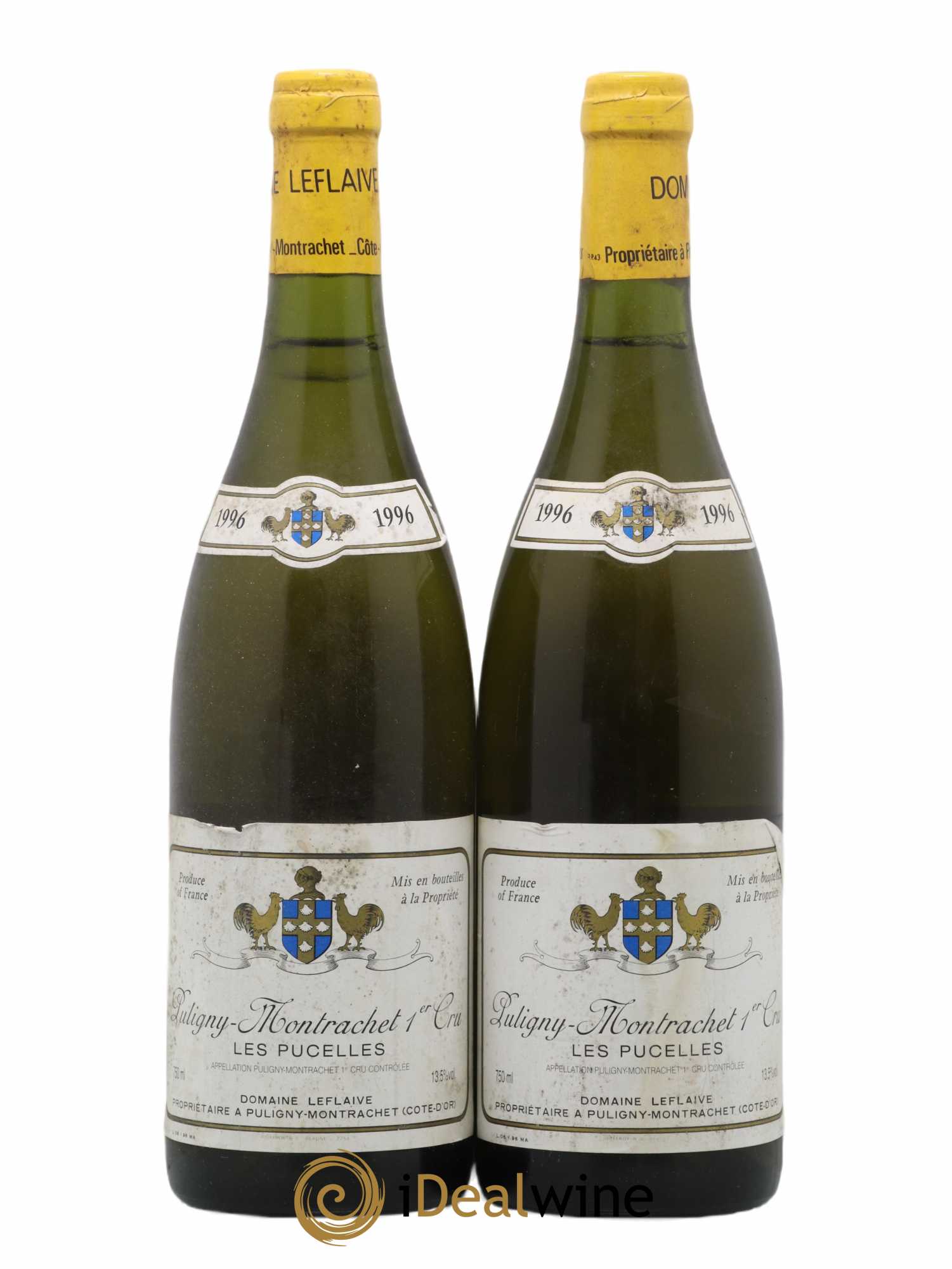 Puligny-Montrachet 1er Cru Les Pucelles Leflaive (Domaine) 1996 - Lot de 2 bouteilles - 0