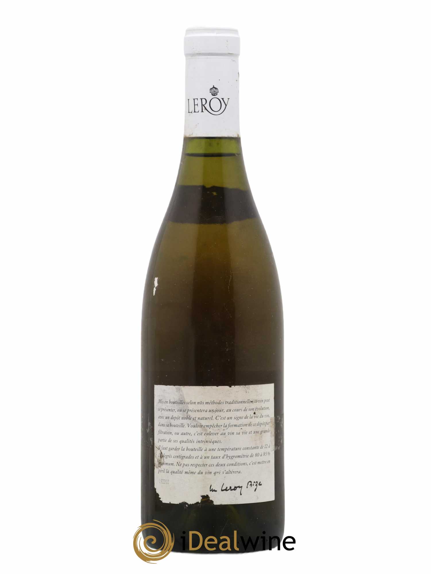 Puligny-Montrachet (Maison Leroy) 1992 【公式通販】