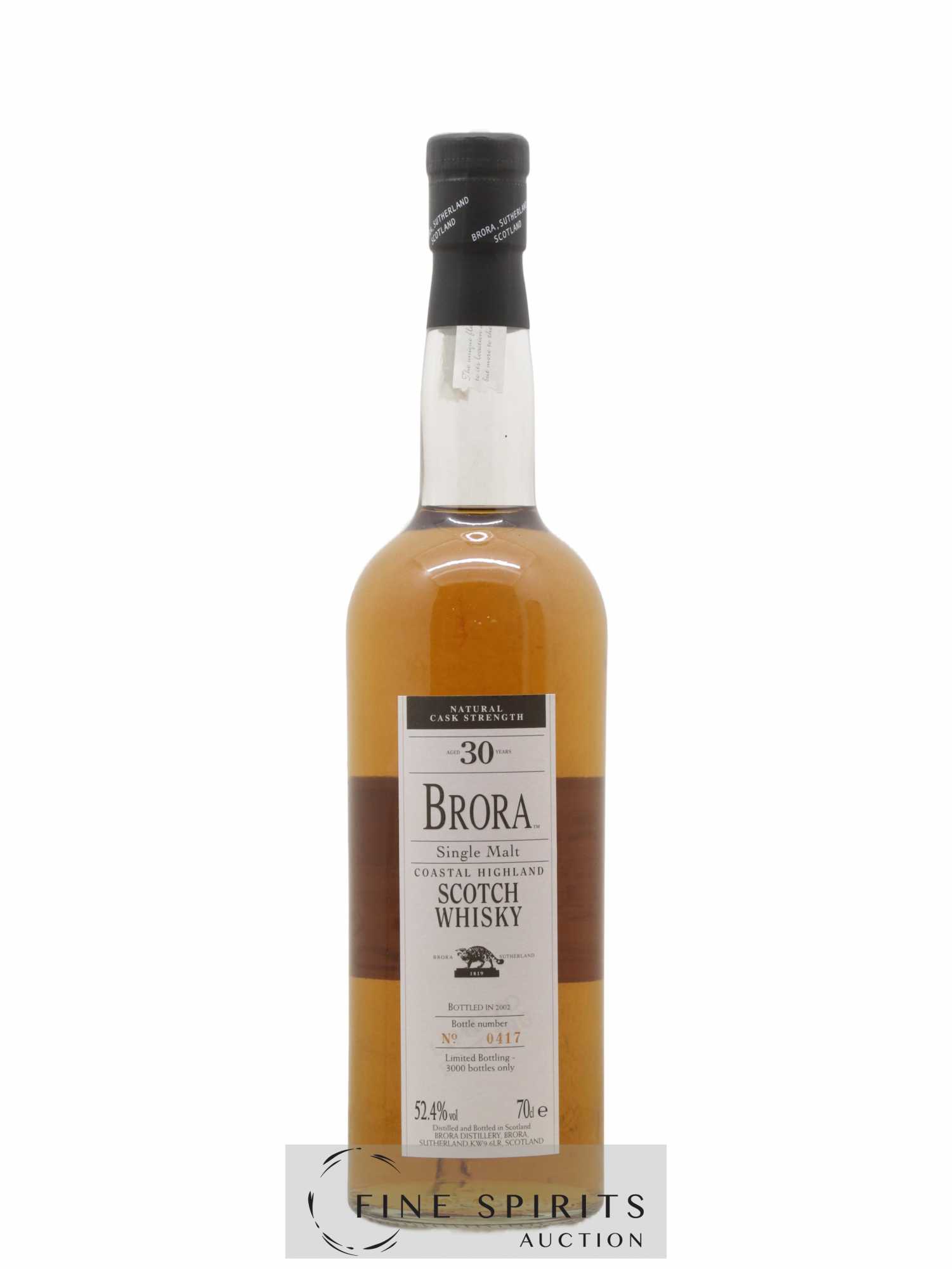 Brora 30 years Of. One of 3000 - bottled 2002 Limited Bottling - Lot de 1 bouteille - 1