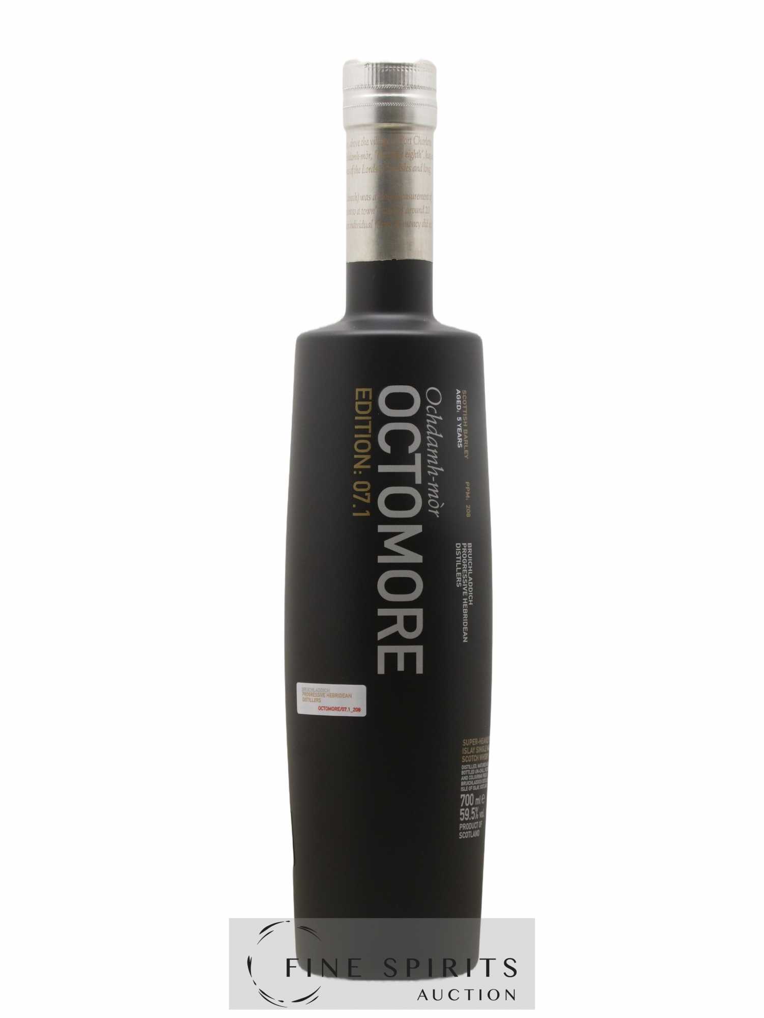 Octomore 5 years Of. Edition 07.1 Super-Heavily Peated Limited Edition - Lot de 1 bouteille - 1