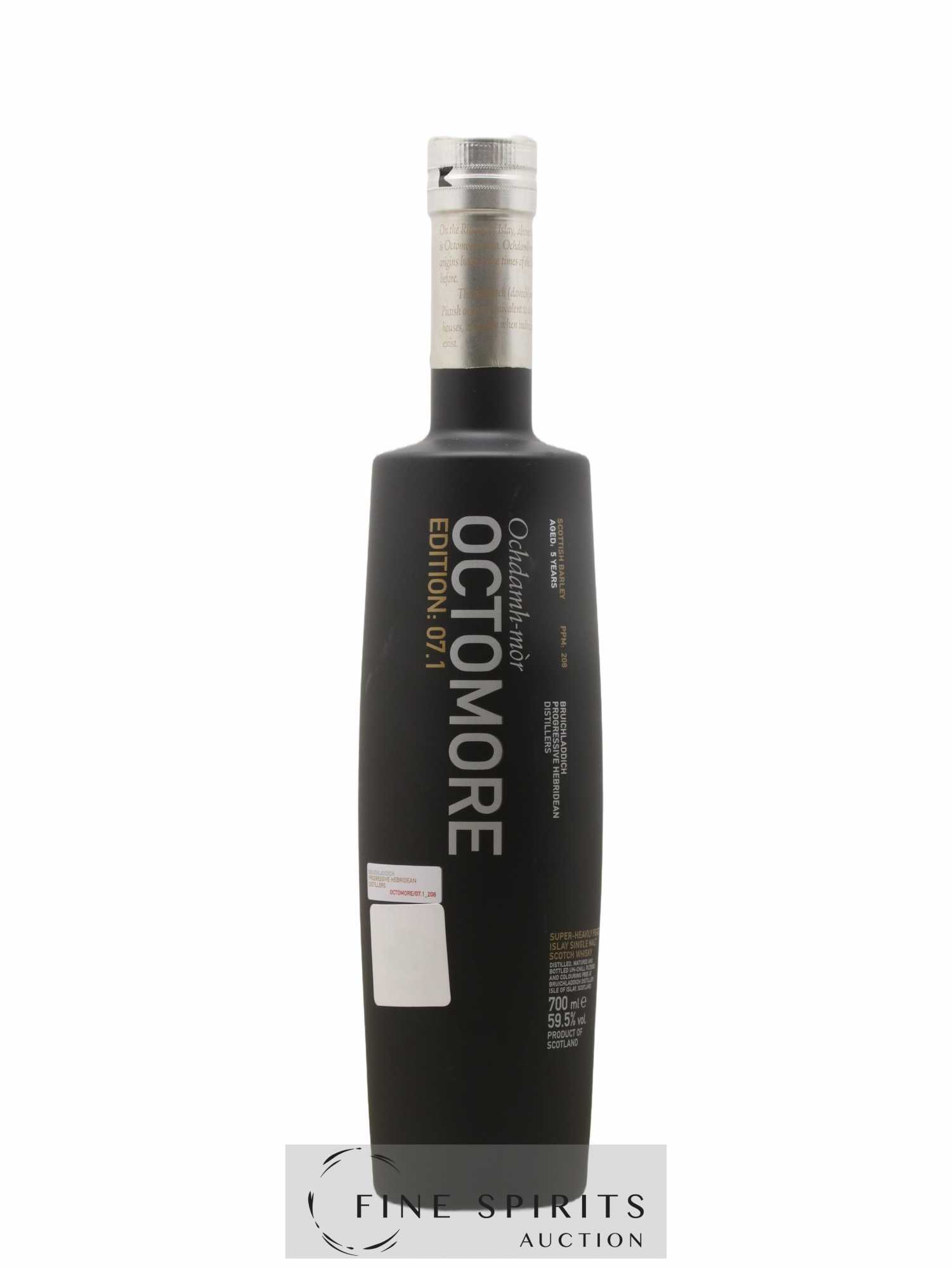 Octomore 5 years Of. Edition 07.1 Super-Heavily Peated Limited Edition - Lot de 1 bouteille - 1