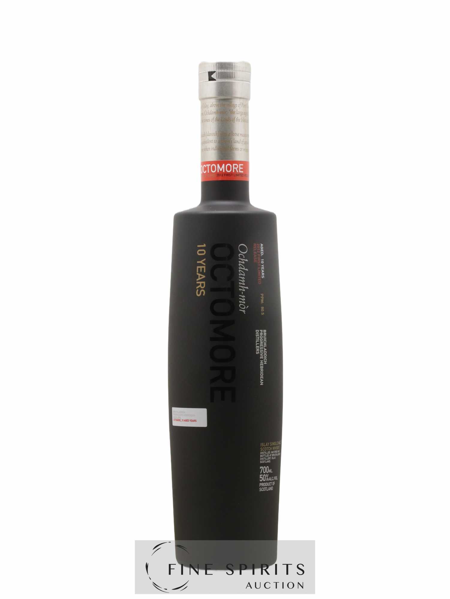 Octomore 10 years Of. 2012 First Limited Release - Lot de 1 bouteille - 1