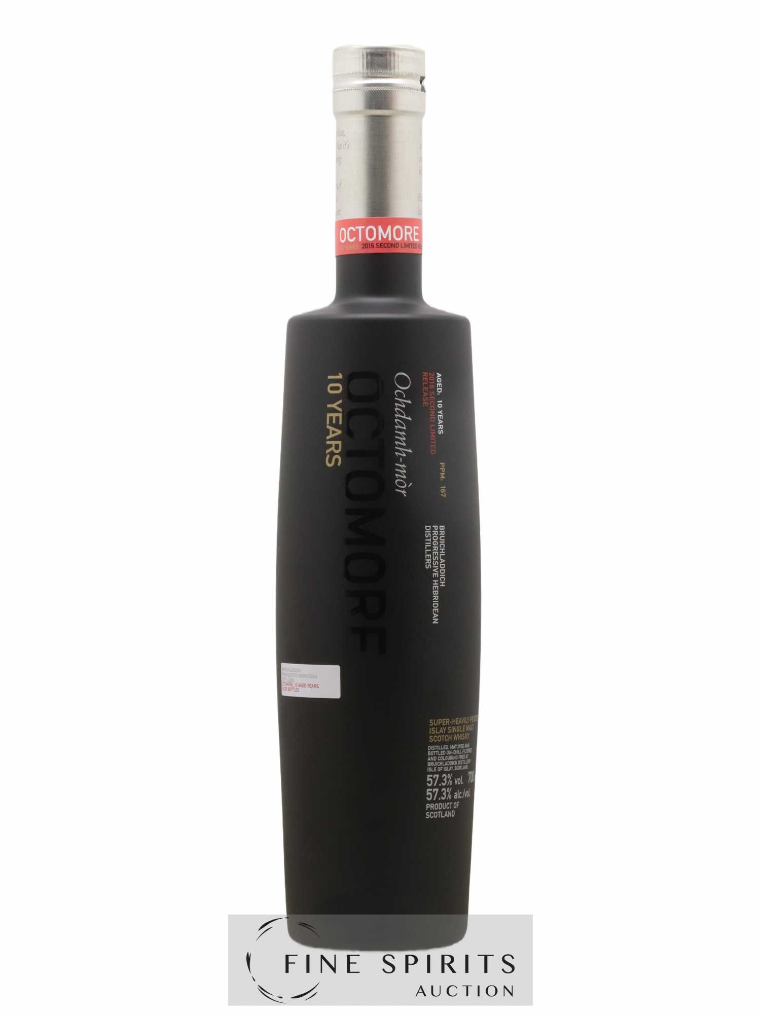 Octomore 10 years Of. 2016 Second Limited Release - One of 18000 - Posten von 1 Flasche - 1