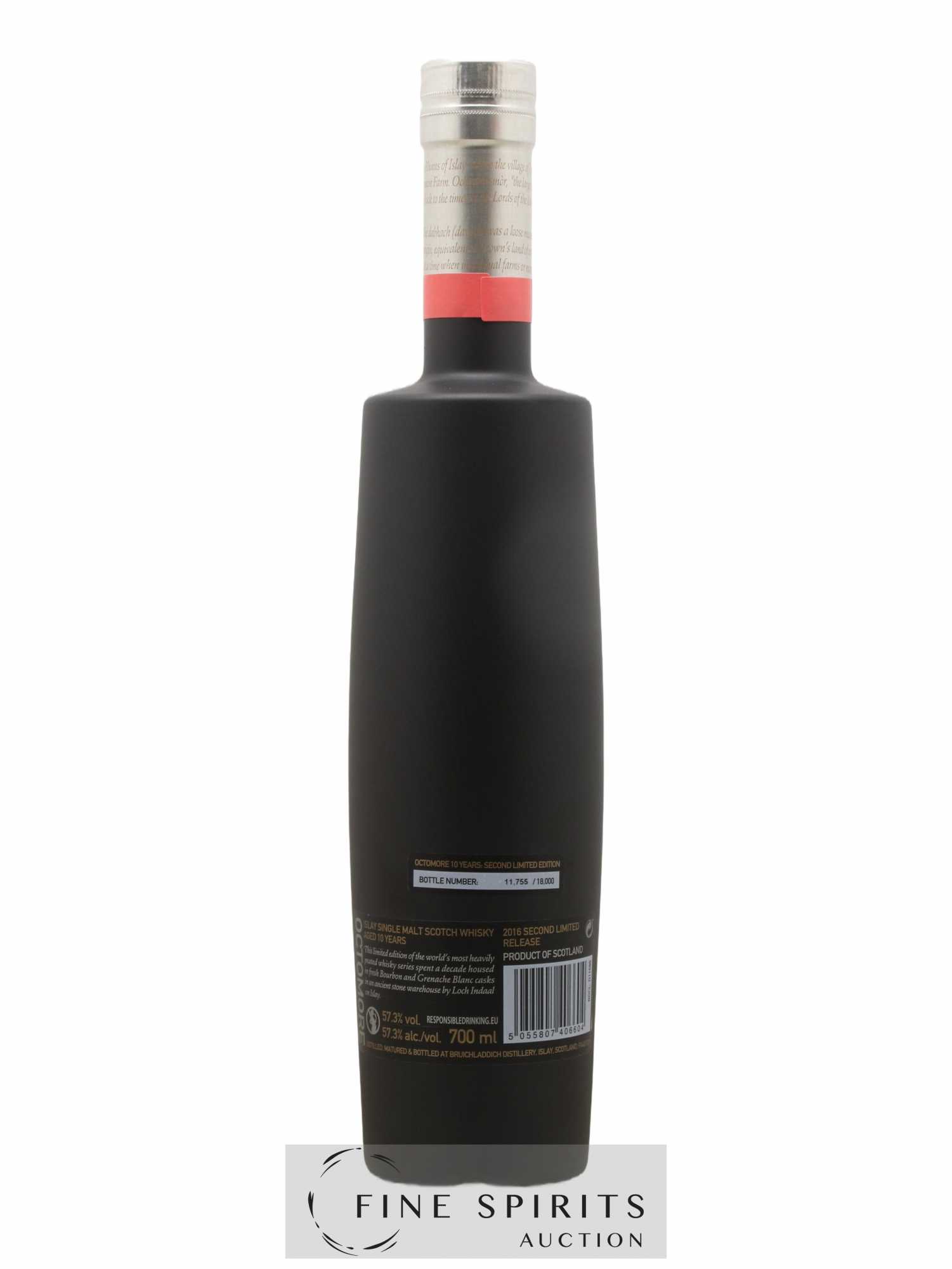Octomore 10 years Of. 2016 Second Limited Release - One of 18000 - Posten von 1 Flasche - 2