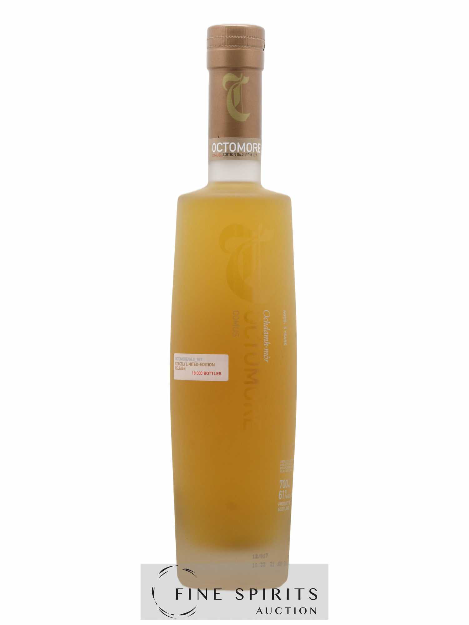 Octomore 5 years Of. Edition 04.2 Comus - Posten von 1 Flasche - 1