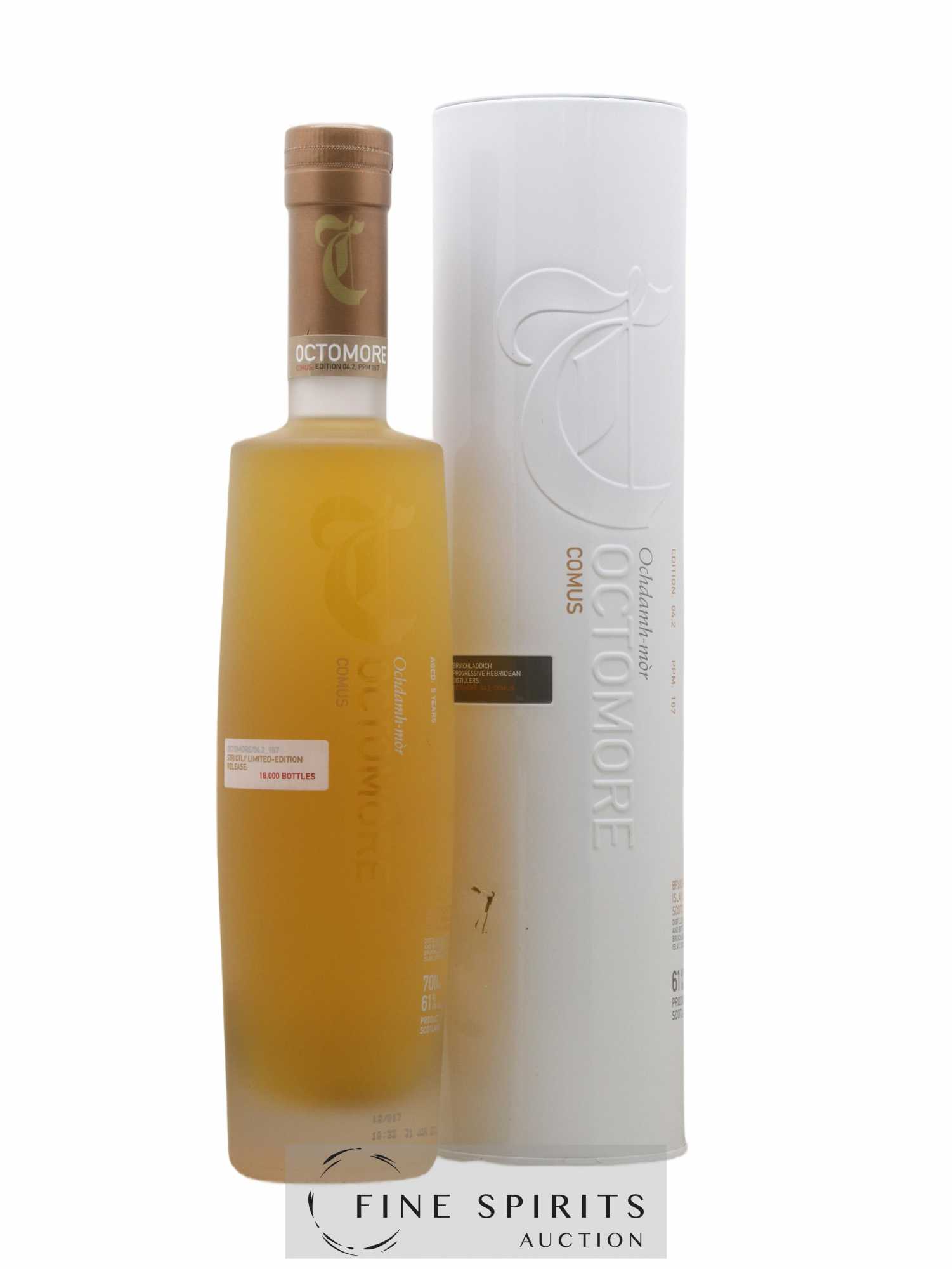 Octomore 5 years Of. Edition 04.2 Comus - Posten von 1 Flasche - 0