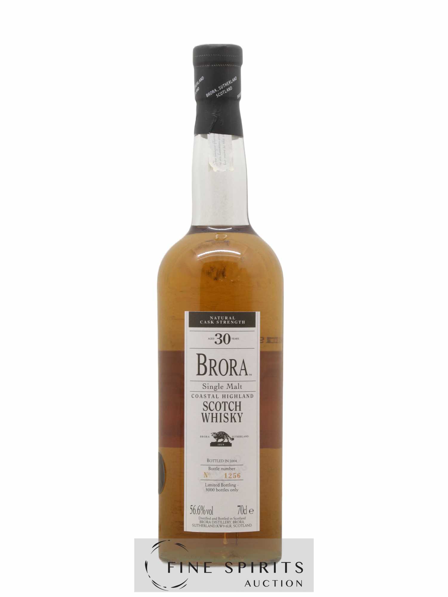 Brora 30 years Of. Natural Cask Strength One of 3000 - bottled 2004 Limited Bottling - Lot de 1 bouteille - 1