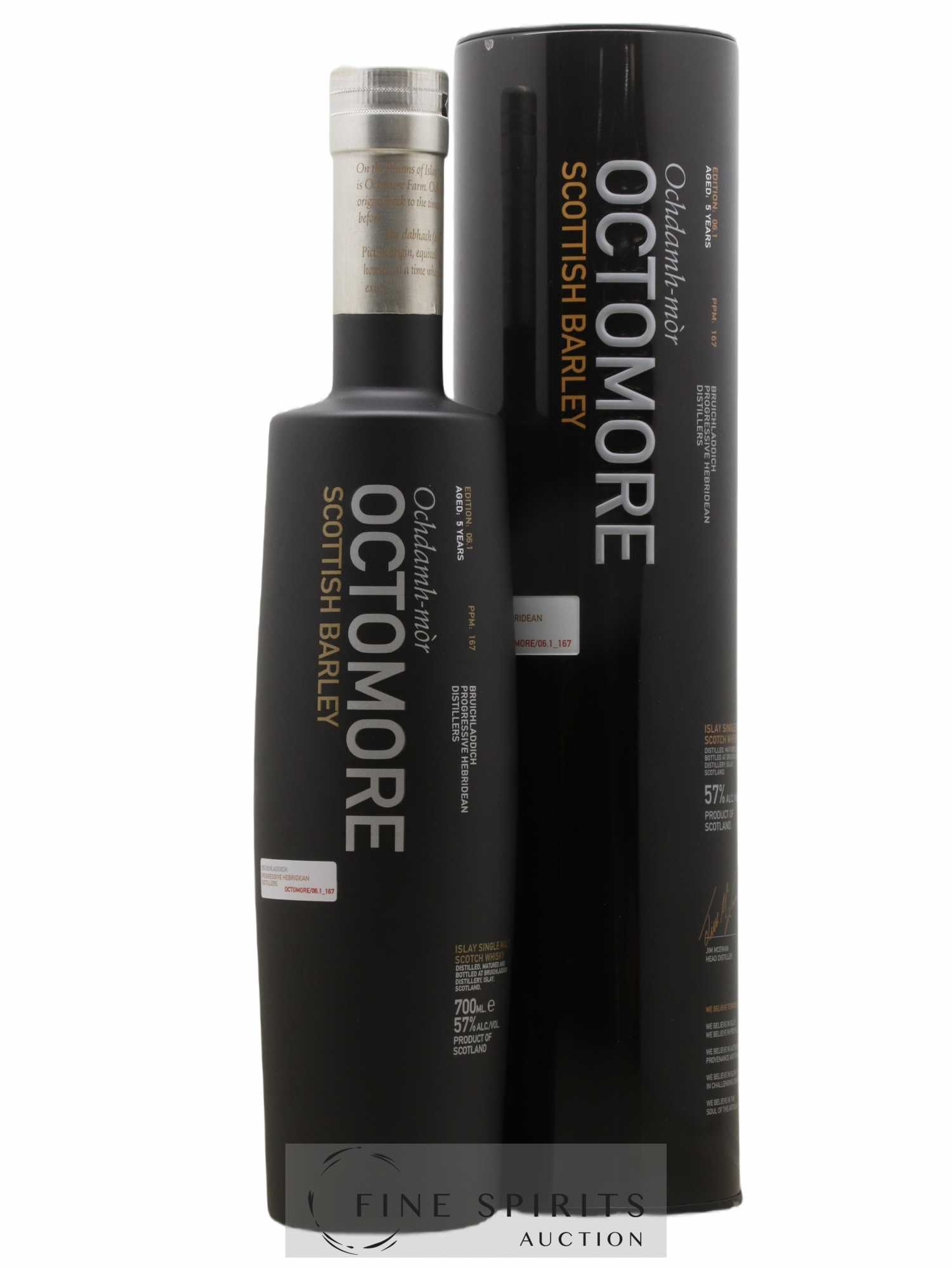 Octomore 5 years Of. Edition 06.1 Scottish Barley - Lot de 1 bouteille - 0