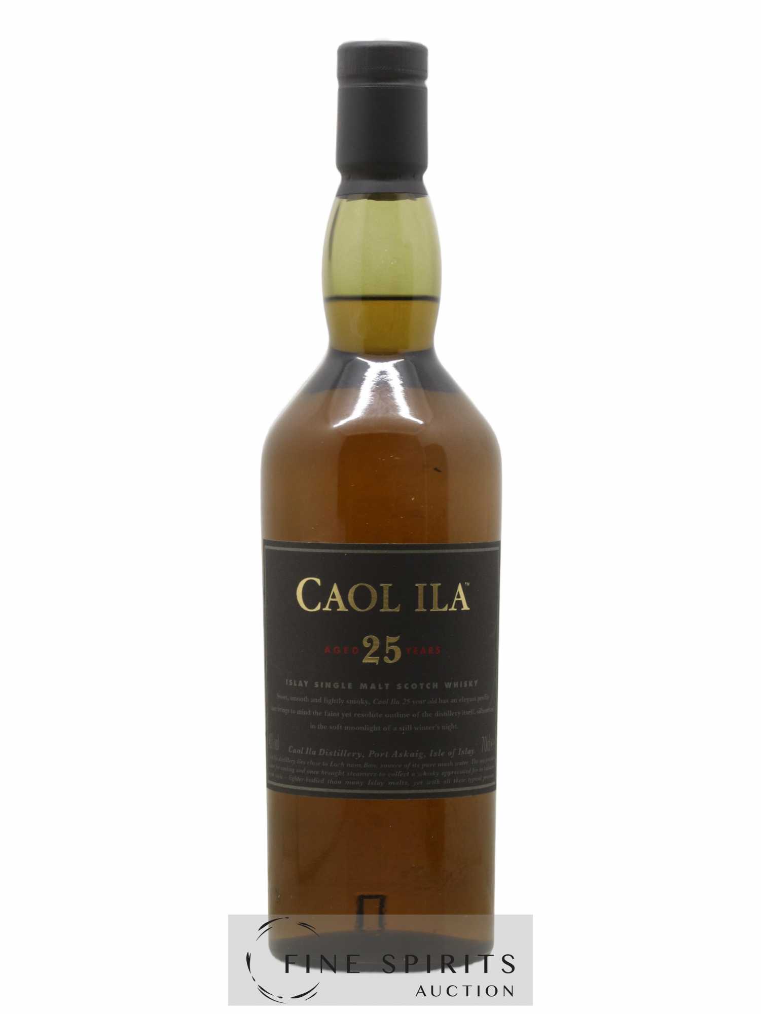 Caol Ila 25 years Of. - Lot de 1 bouteille - 1