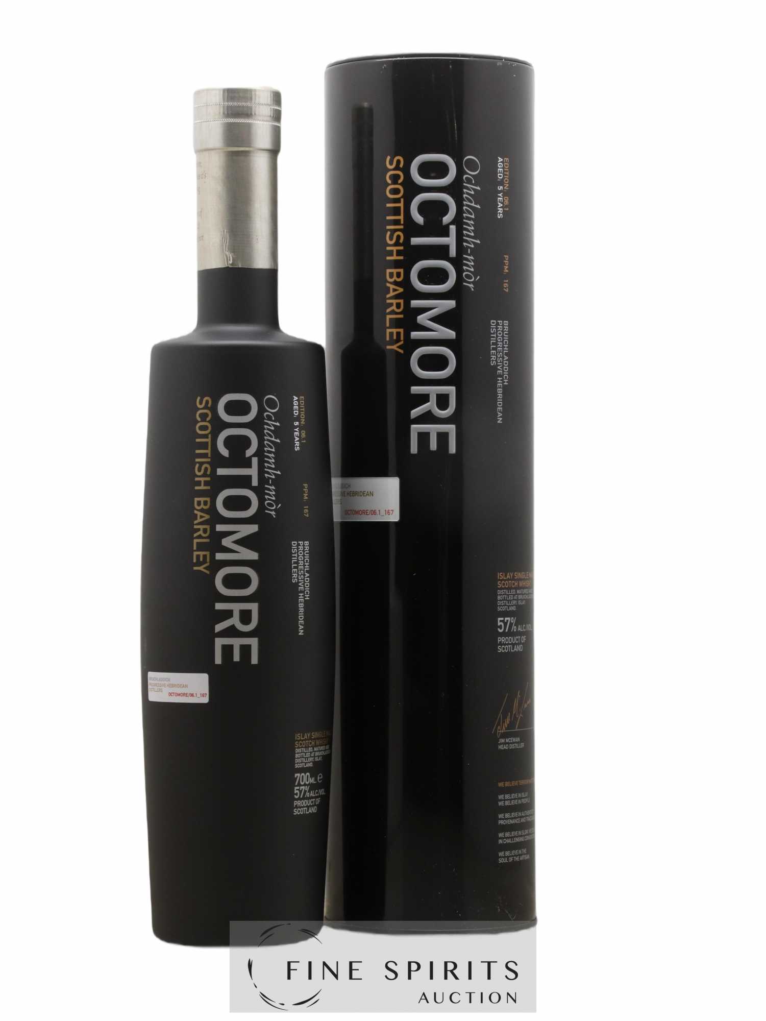 Octomore 5 years Of. Edition 06.1 Scottish Barley - Lot de 1 bouteille - 0