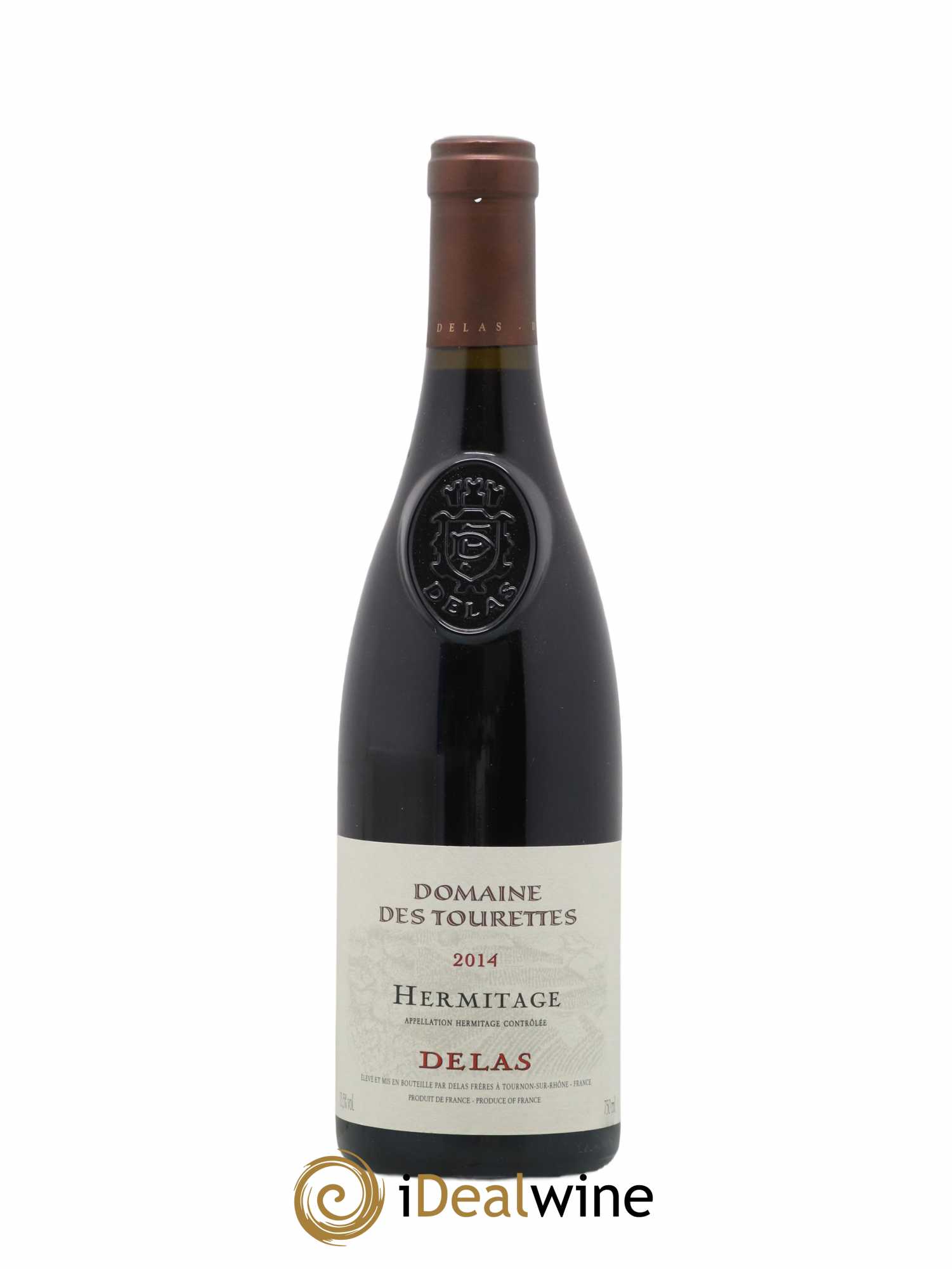Hermitage Domaine des Tourettes Delas Frères 2014 - Lot of 1 bottle - 0