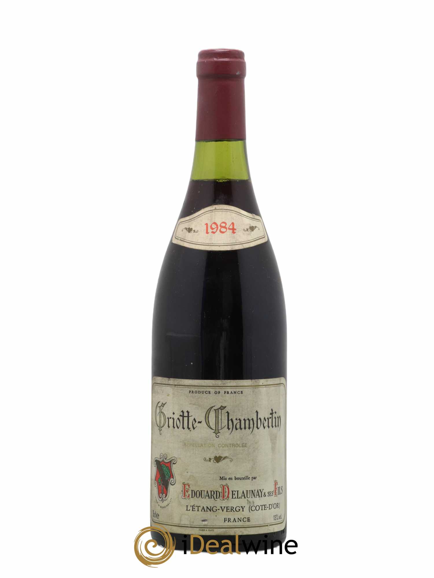Griotte-Chambertin Grand Cru Edouard Delauney 1984 - Lot de 1 bouteille - 0
