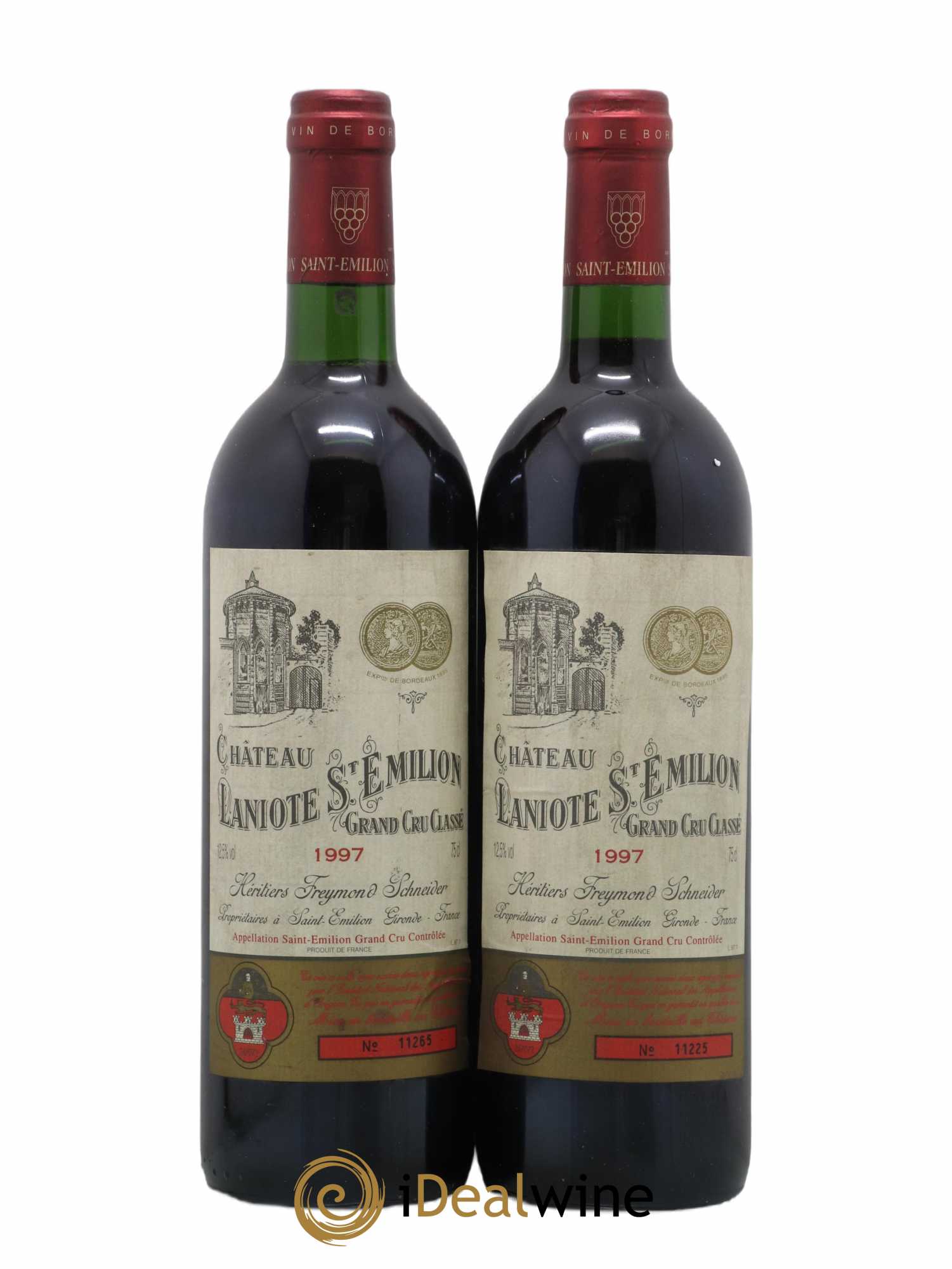 Château Laniote Grand Cru Classé (sans prix de réserve) 1997 - Lot de 2 bouteilles - 0