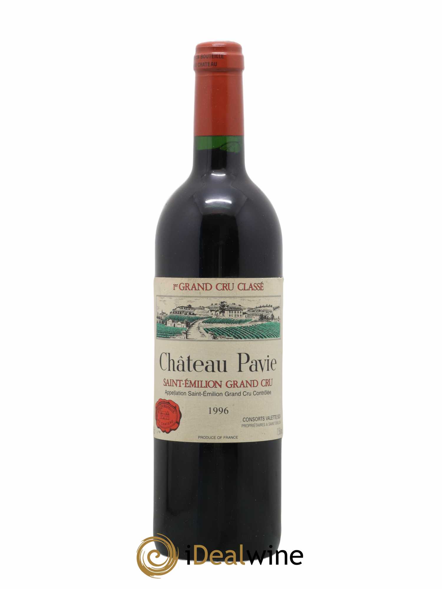 Château Pavie 1er Grand Cru Classé A 1996 - Lot de 1 bouteille - 0