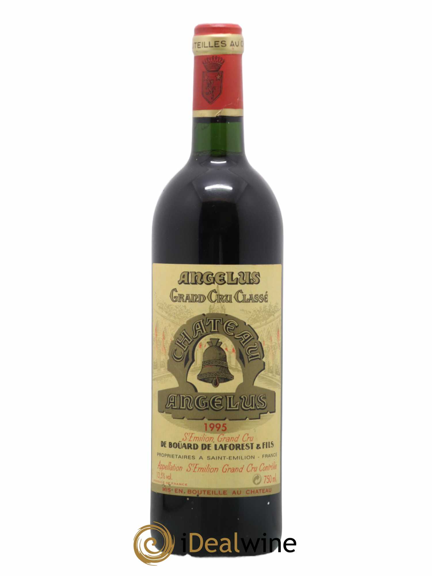 Château Angélus 1er Grand Cru Classé A 1995 - Lot de 1 bouteille - 0
