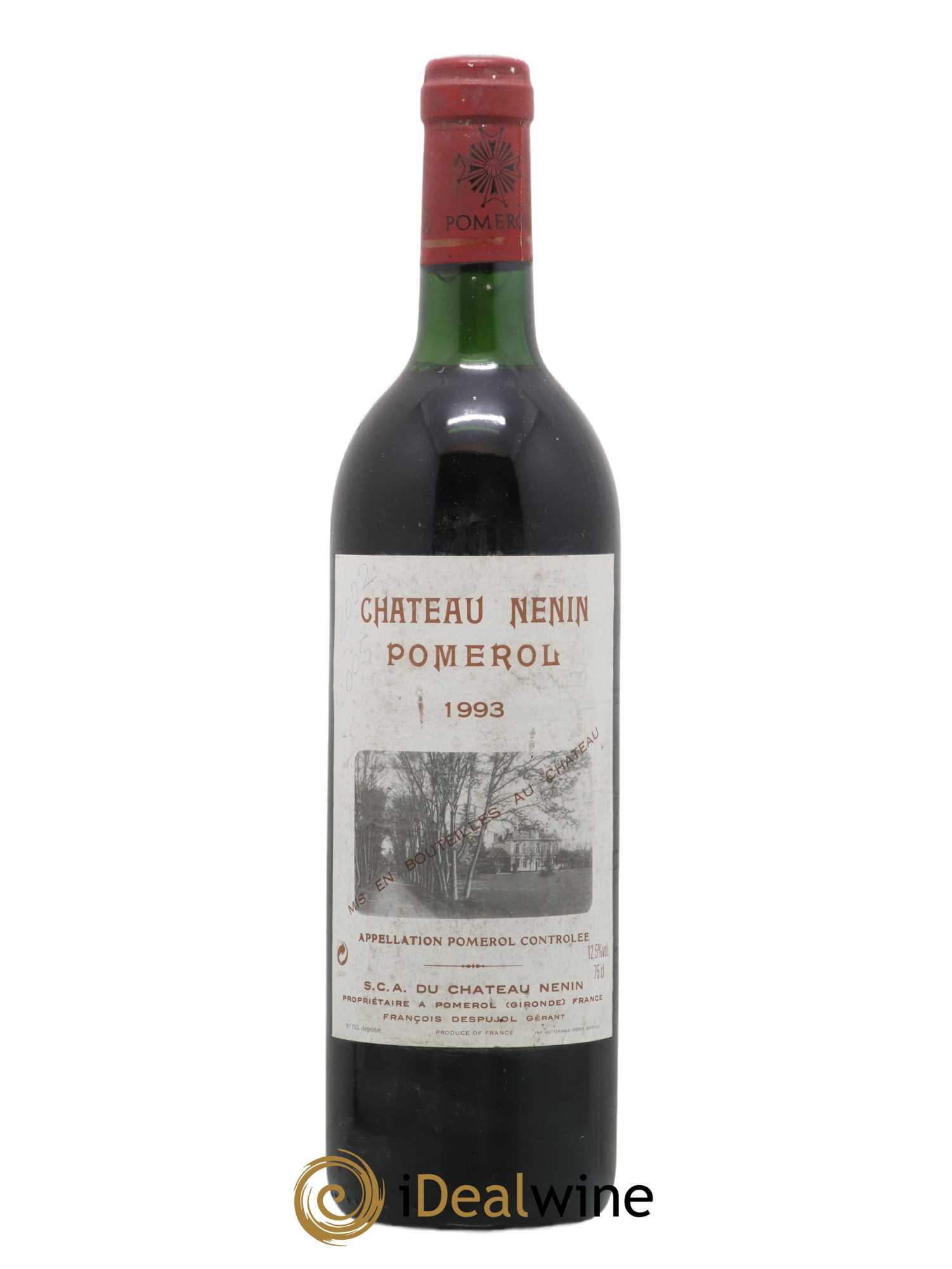 Château Nenin 1993 - Lot de 1 bouteille - 0