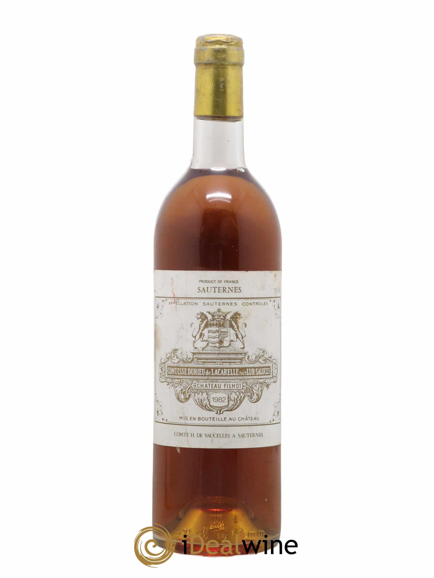 Château Filhot 2ème Grand Cru Classé 1982 - Lotto di 1 bottiglia - 0