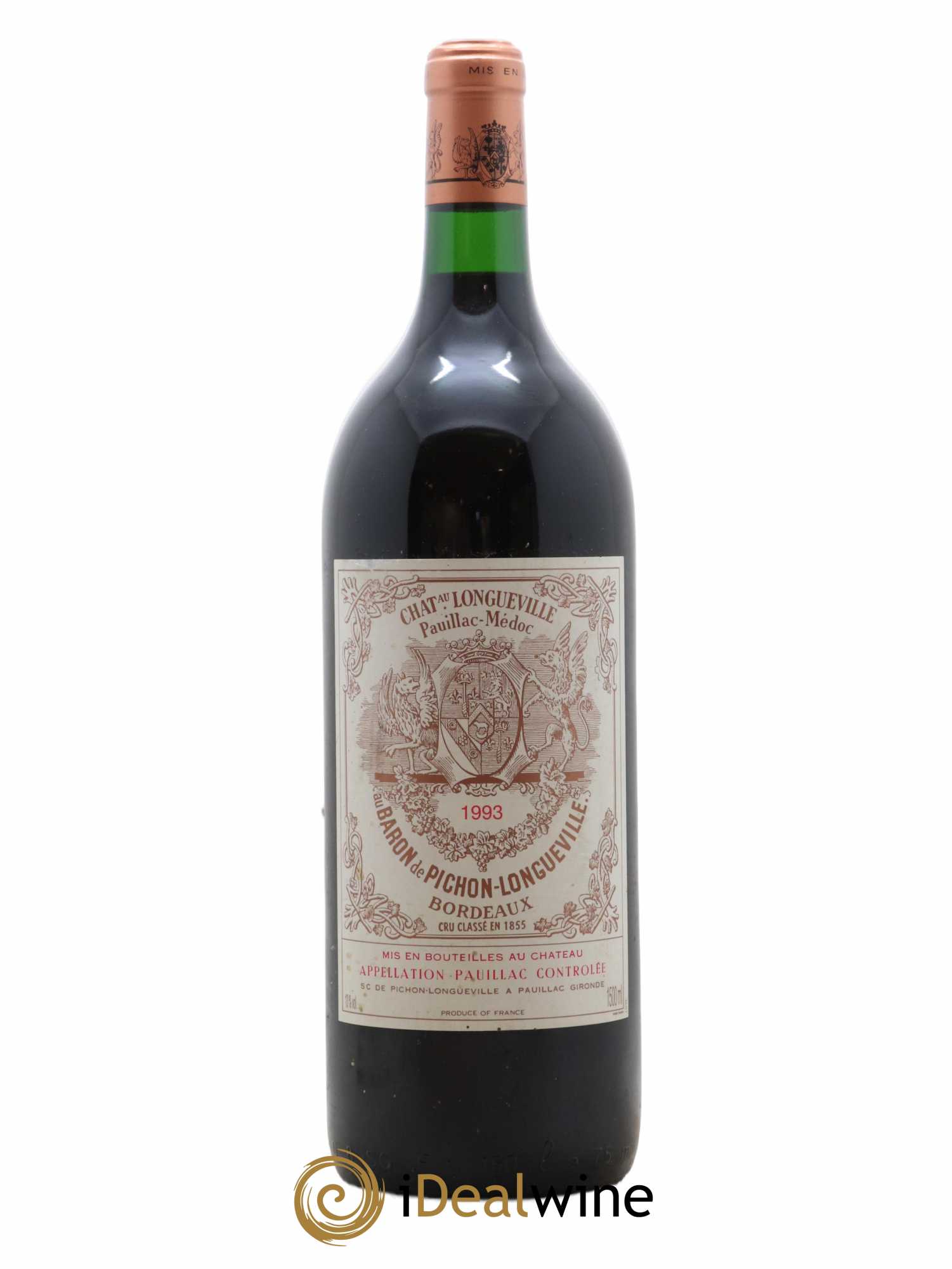 Pichon Longueville Baron 2ème Grand Cru Classé 1993 - Lot de 1 magnum - 0