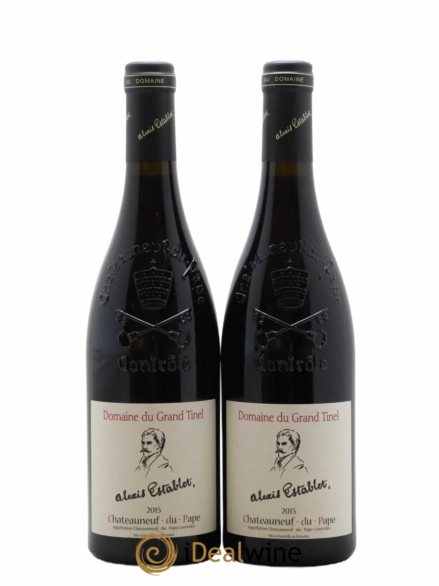 Châteauneuf-du-Pape Grand Tinel 2015 - Lot de 2 bouteilles - 0