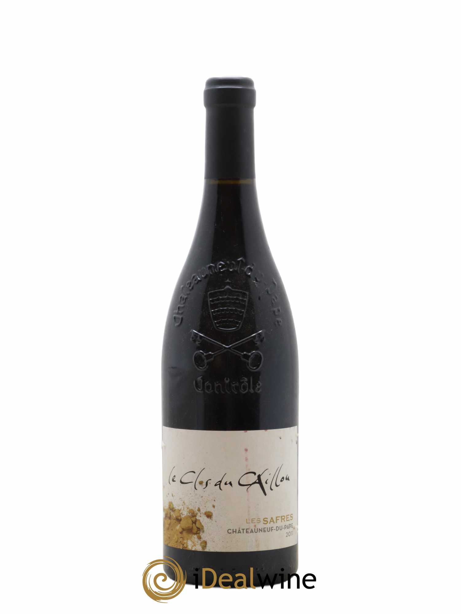 Châteauneuf-du-Pape Le Clos du Caillou Les Safres Sylvie Vacheron 2011 - Lot de 1 bouteille - 0