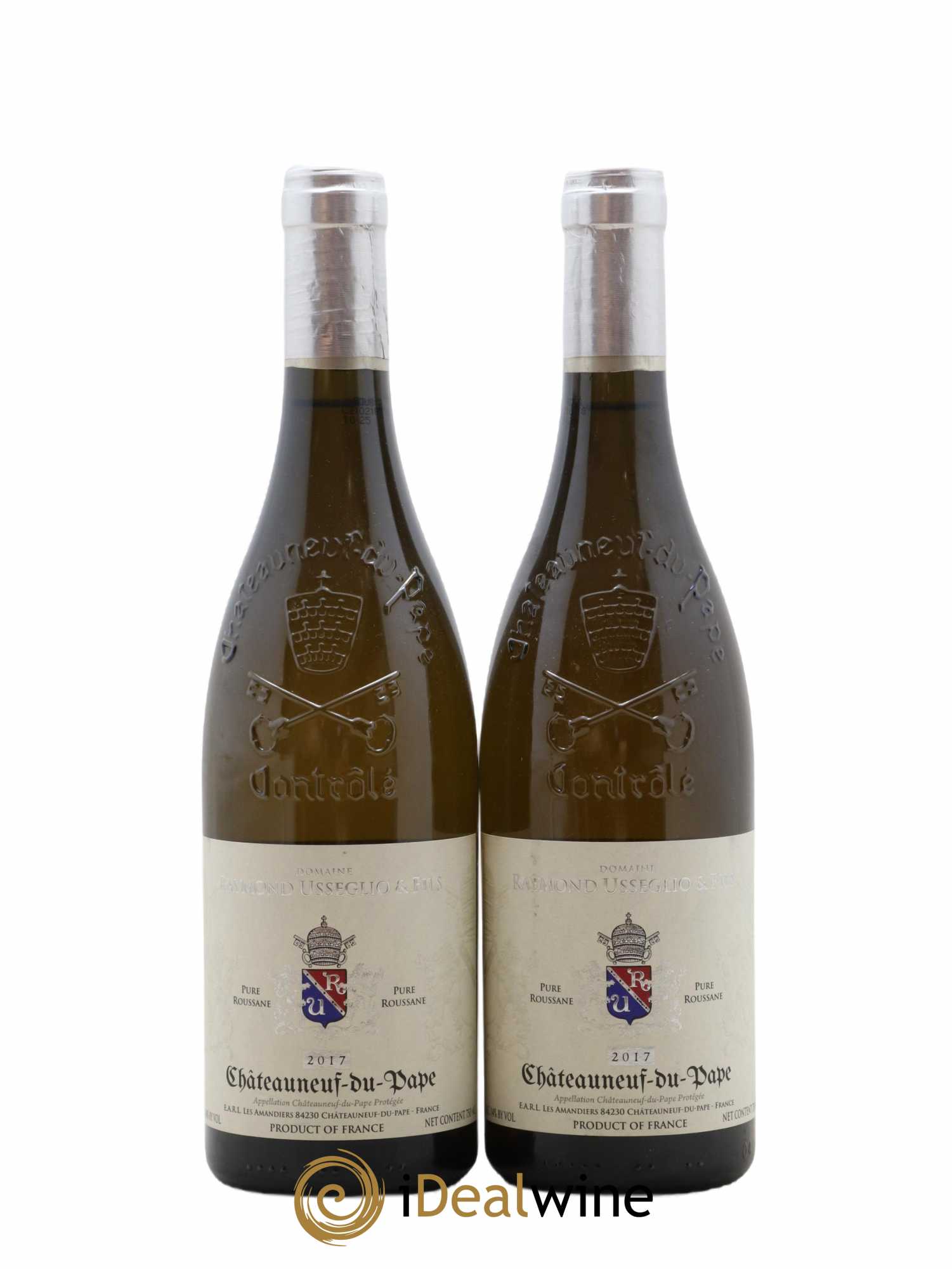 Châteauneuf-du-Pape Raymond Usseglio (Domaine) Pure Roussanne Raymond Usseglio & Fils 2017 - Lot de 2 bouteilles - 0