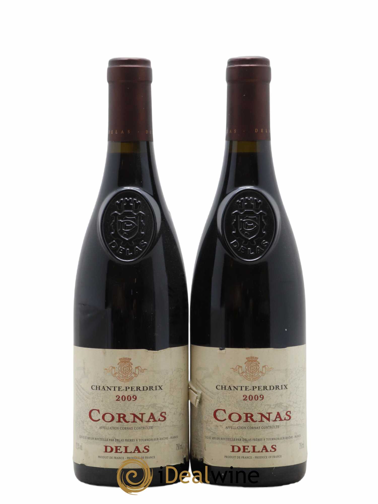 Cornas Chante-Perdrix Delas Frères 2009 - Lot de 2 bouteilles - 0