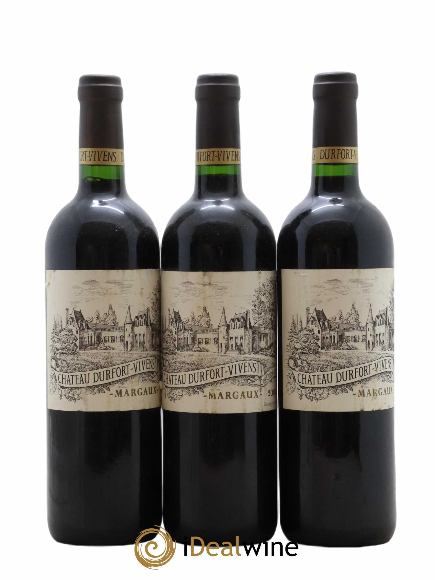 Château Durfort Vivens 2ème Grand Cru Classé 2009 - Lot de 3 bouteilles - 0