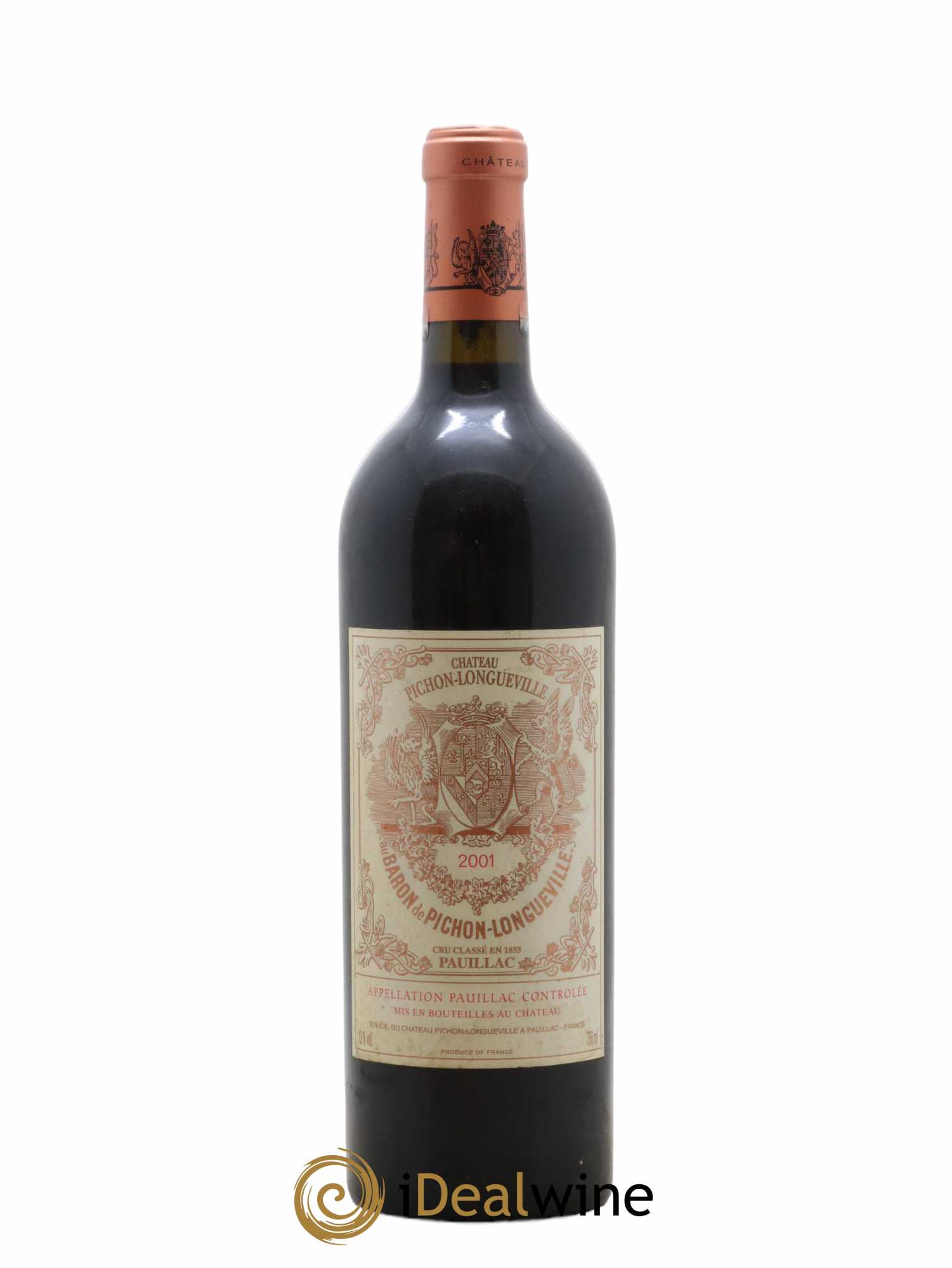 Pichon Longueville Baron 2ème Grand Cru Classé 2001 - Lot de 1 bouteille - 0