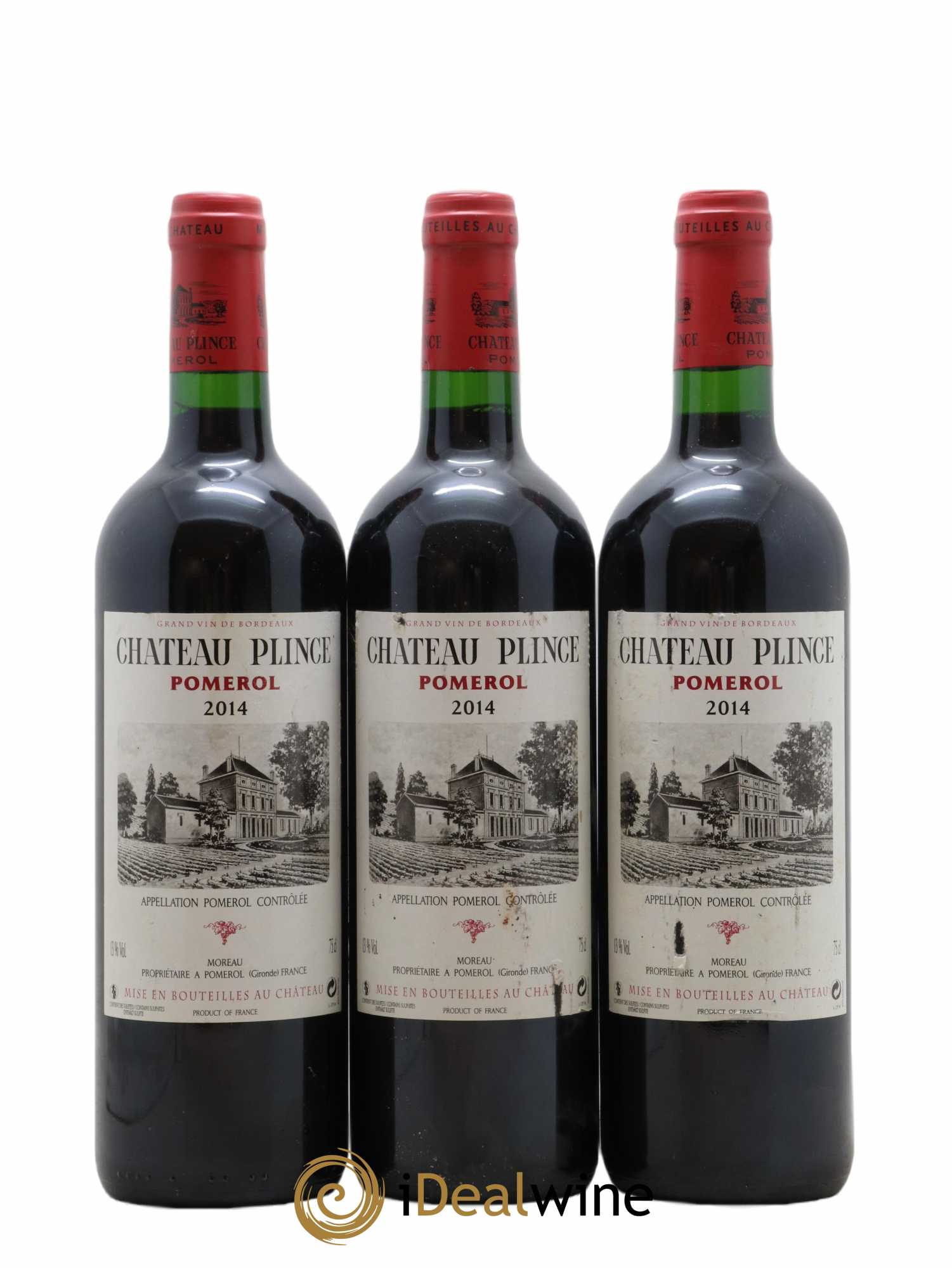 Château Plince 2014 - Lot de 3 bouteilles - 0