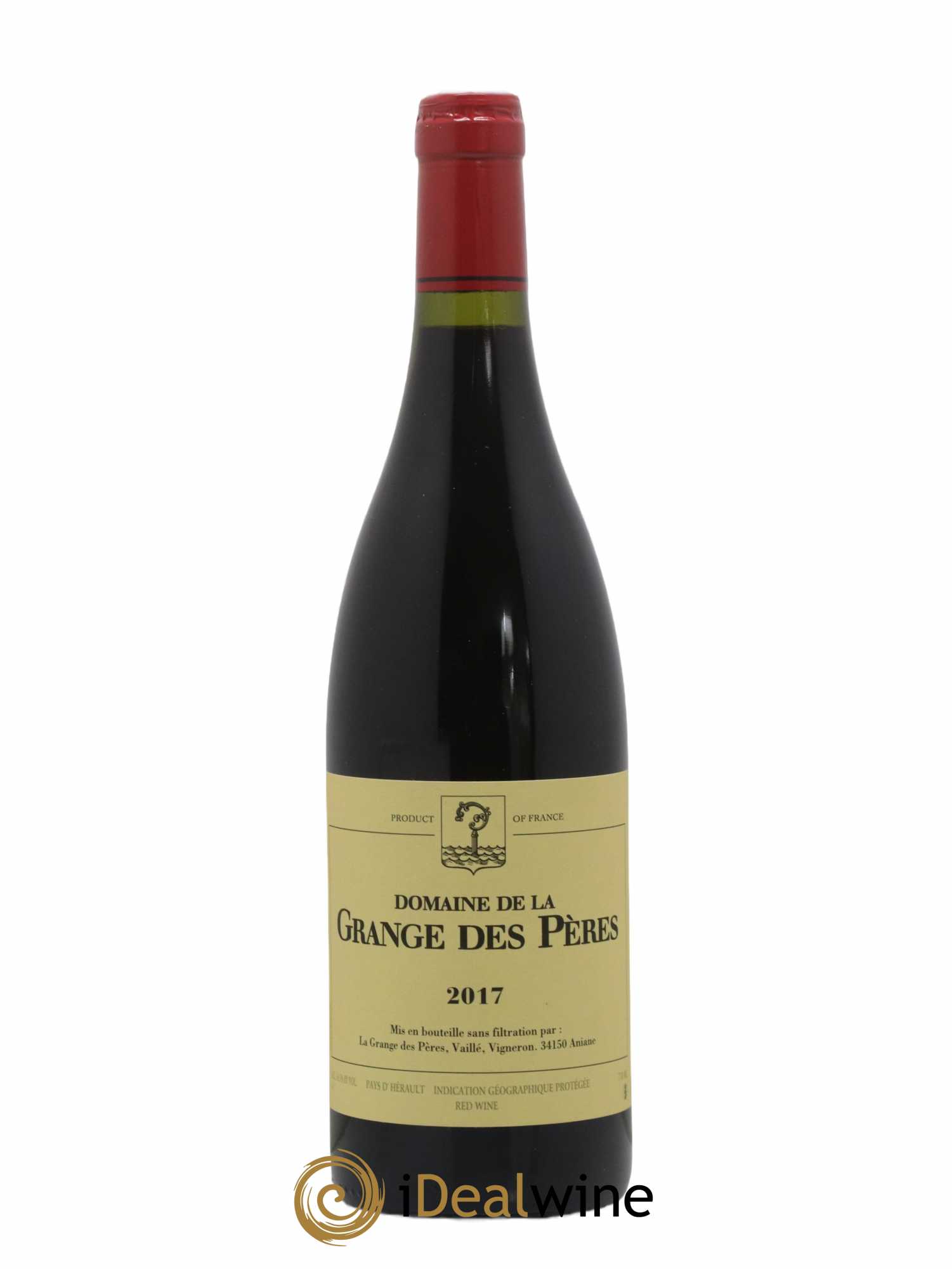 Pays d'Hérault Grange des Pères Laurent Vaillé 2017 - Lot de 1 bouteille - 0