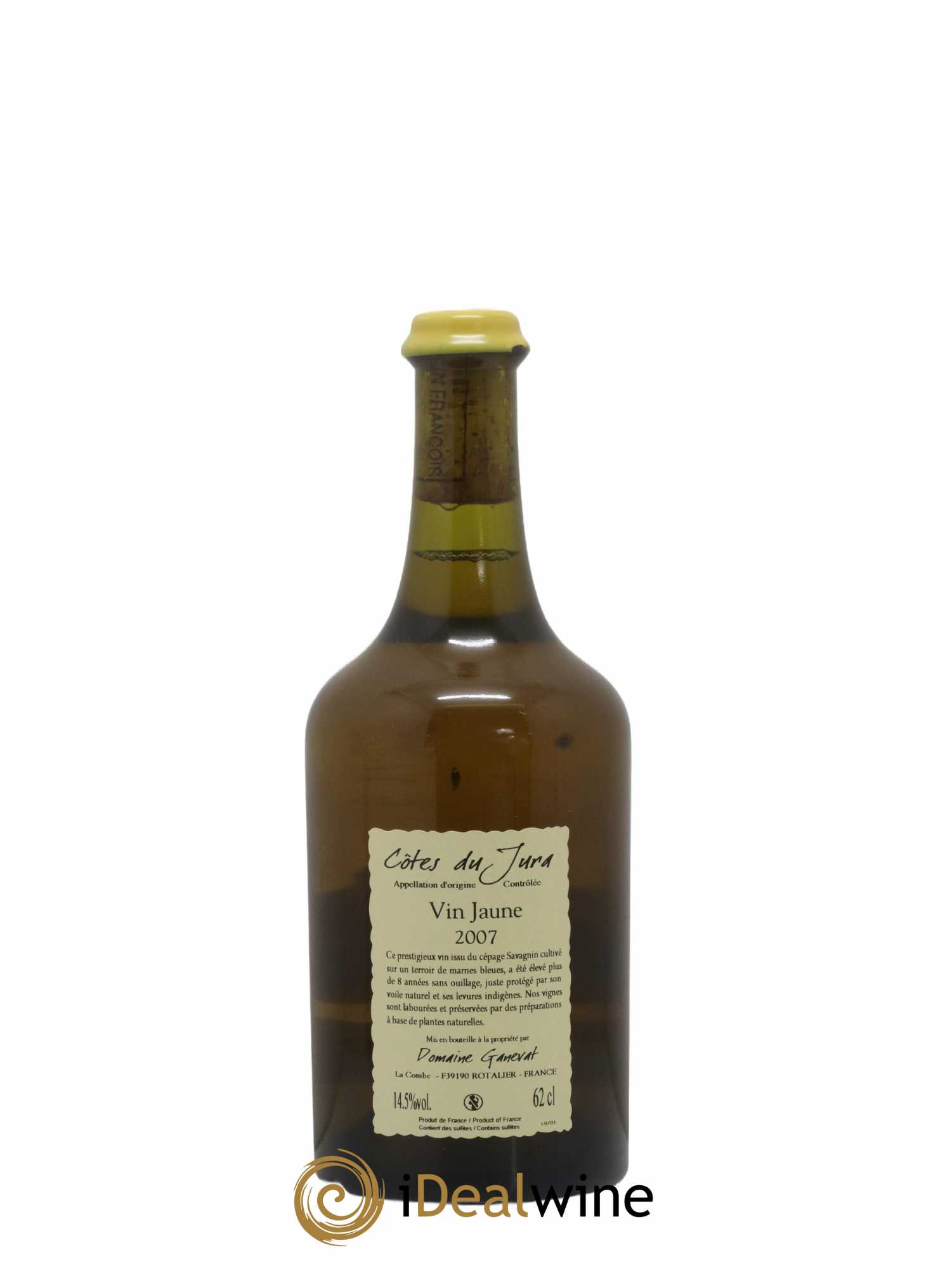 Côtes du Jura Vin Jaune Jean-François Ganevat (Domaine) 2007 - Lot de 1 bouteille - 1