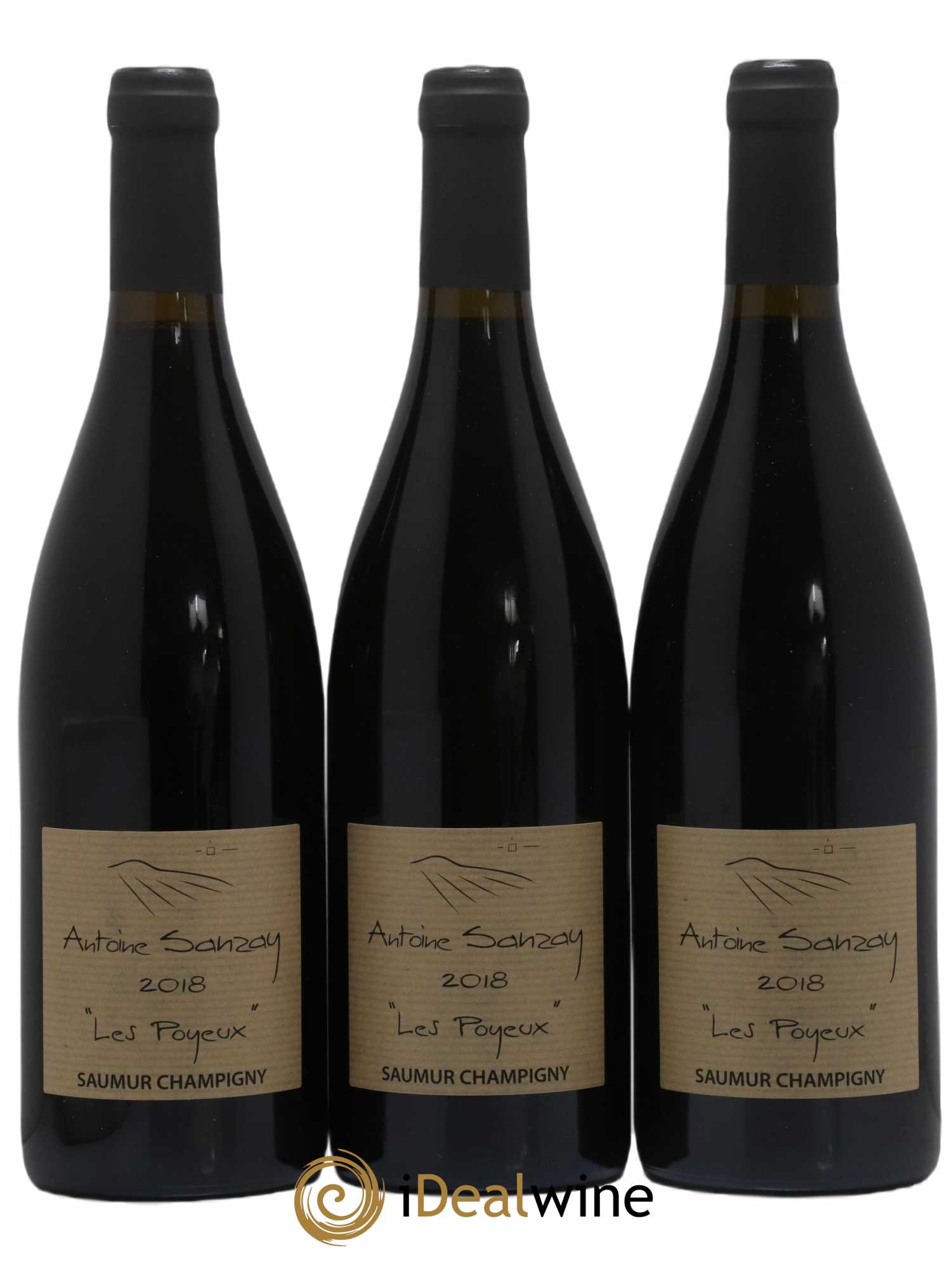 Saumur-Champigny Les Poyeux Antoine Sanzay 2018 - Lot de 3 bouteilles - 0