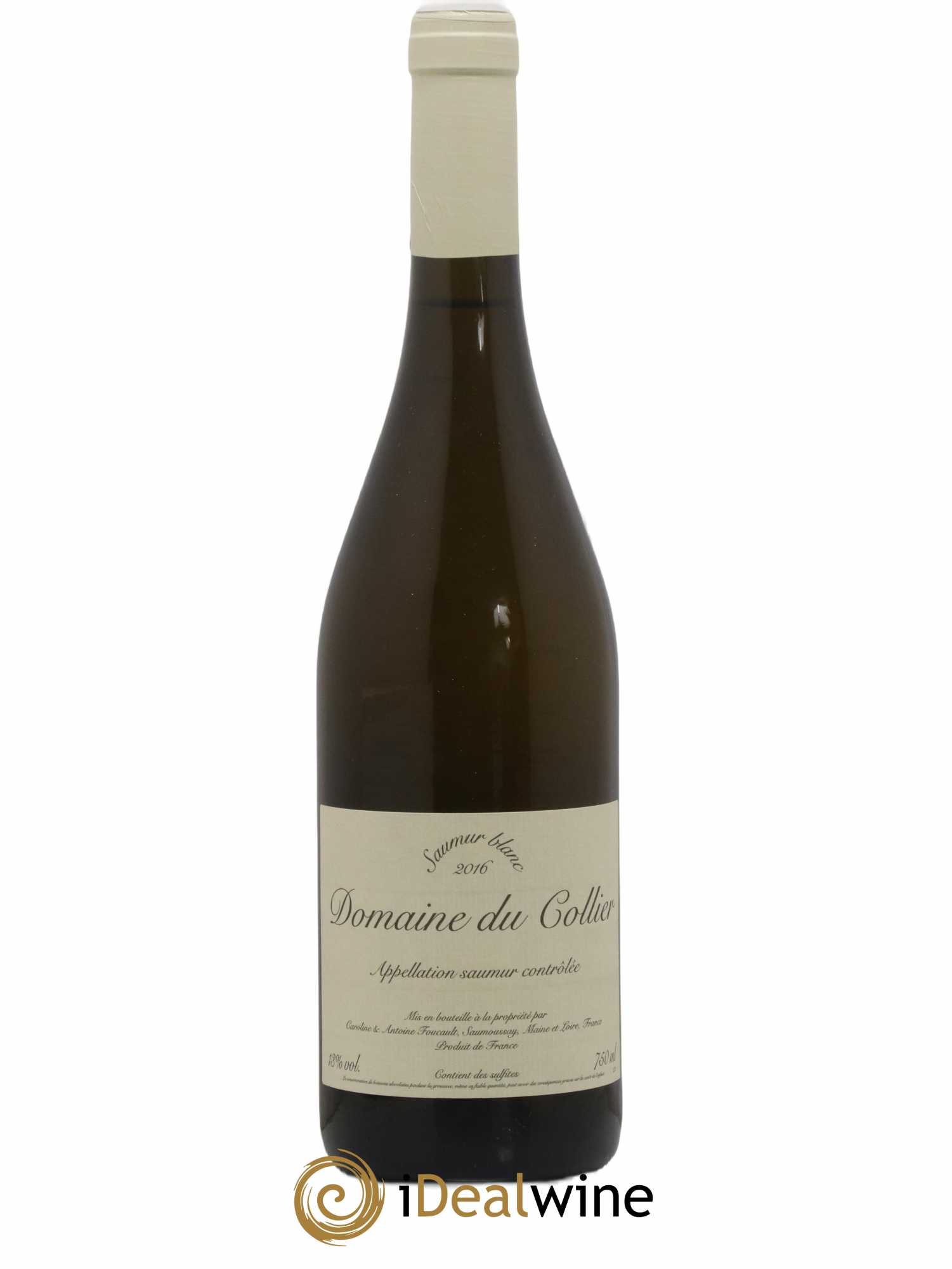Saumur Domaine du Collier 2016 - Lotto di 1 bottiglia - 0