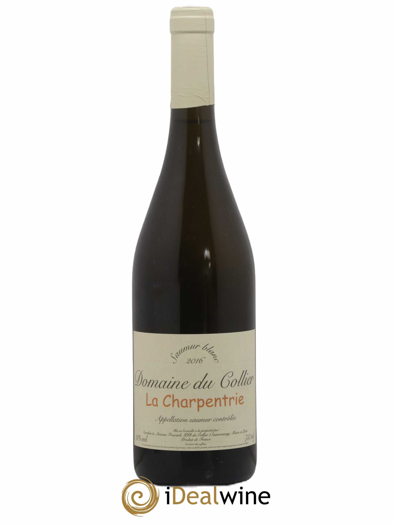 Saumur La Charpentrie Domaine du Collier 2016 - Lotto di 1 bottiglia - 0