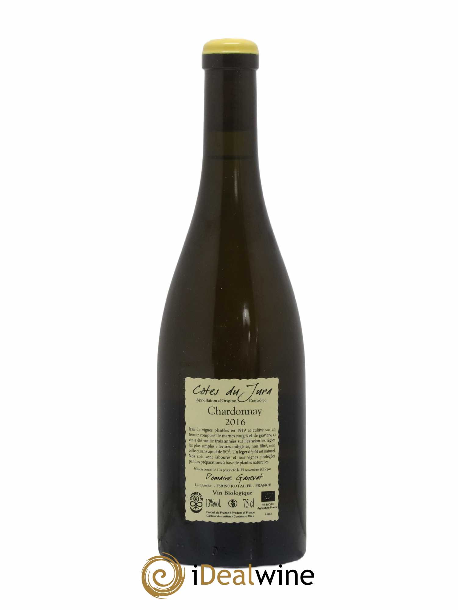 Côtes du Jura Les Grands Teppes Vieilles Vignes Jean-François Ganevat (Domaine) 2016 - Lot de 1 bouteille - 1