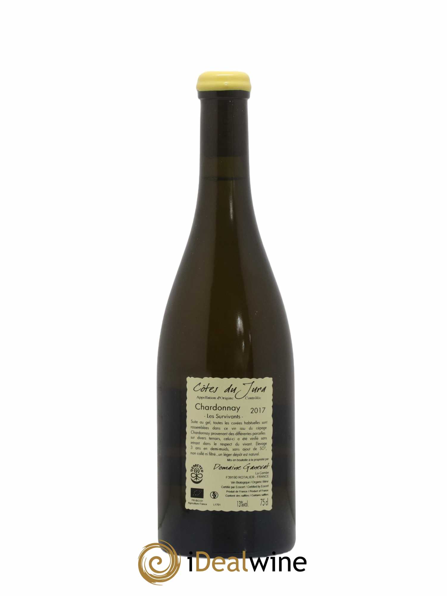 Côtes du Jura Les Survivants Jean-François Ganevat (Domaine) 2017 - Lot de 1 bouteille - 1