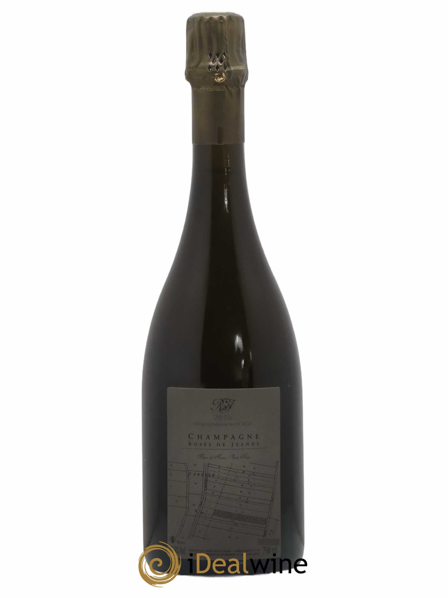 Roses de Jeanne Presle Blanc de Noirs Cédric Bouchard 2016 - Lot de 1 bouteille - 1