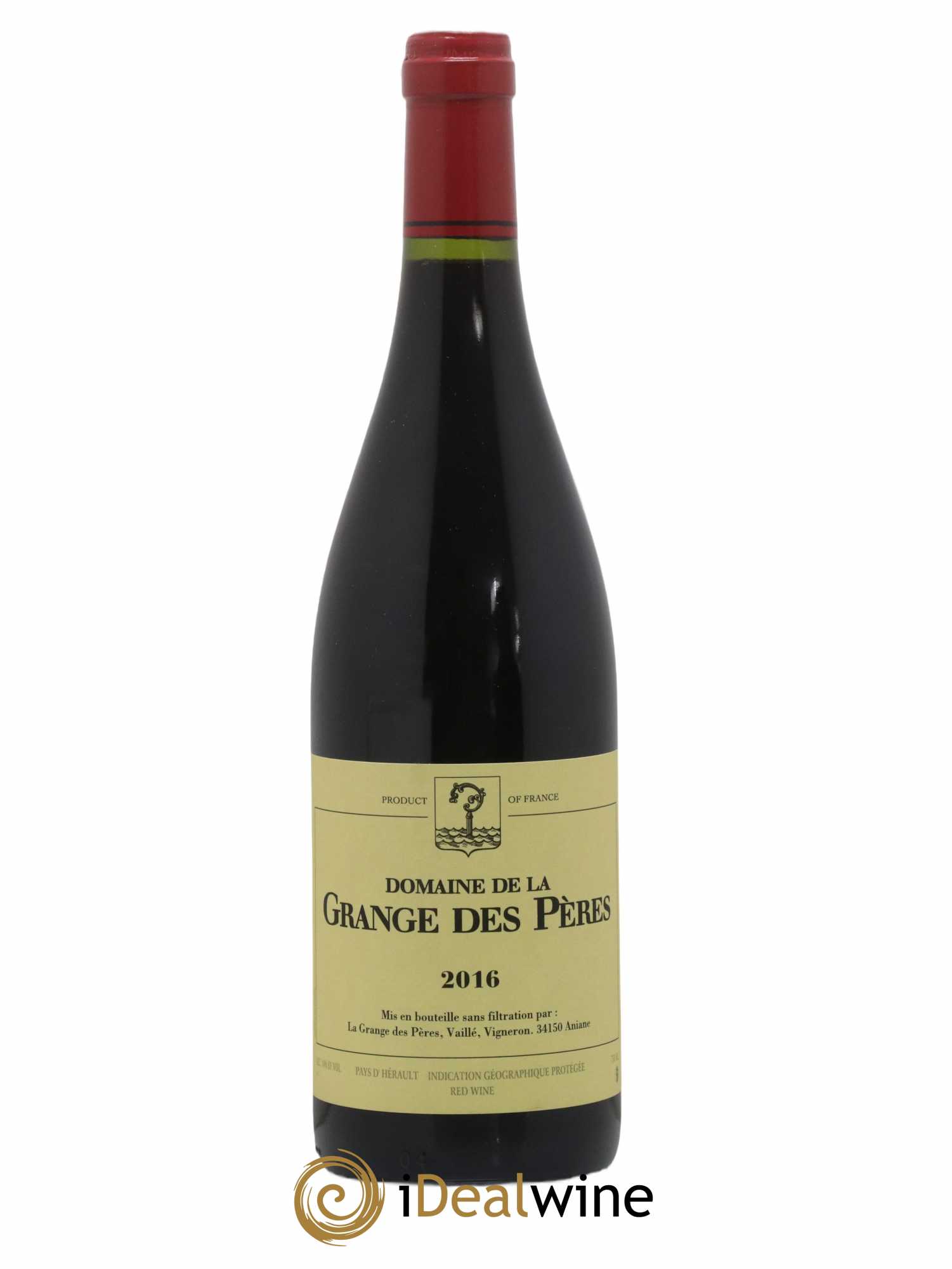 Pays d'Hérault Grange des Pères Laurent Vaillé 2016 - Lot de 1 bouteille - 0