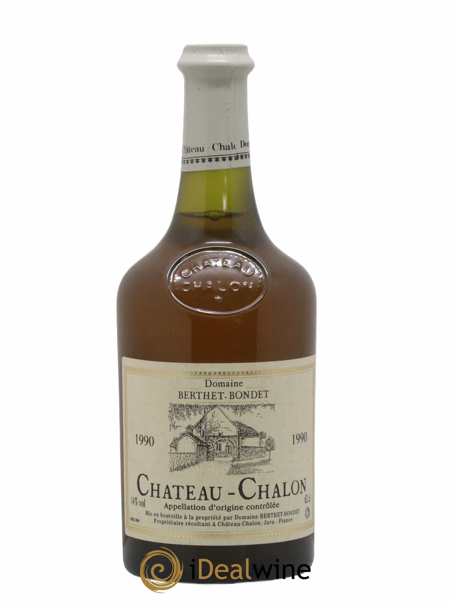 Château-Chalon Berthet-Bondet 1990 - Lot de 1 bouteille - 0