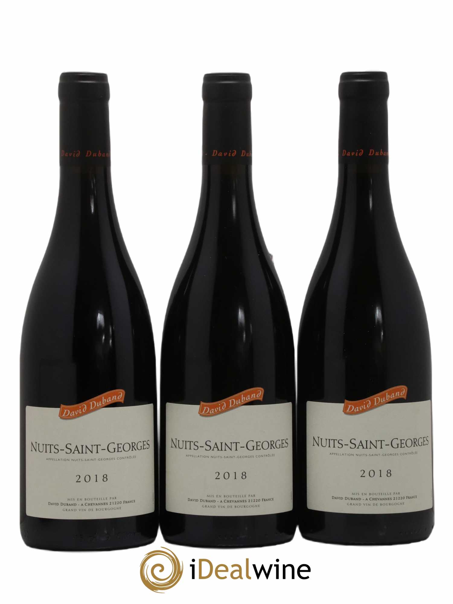 Nuits-Saint-Georges David Duband (Domaine) 2018 - Lot de 3 bouteilles - 0