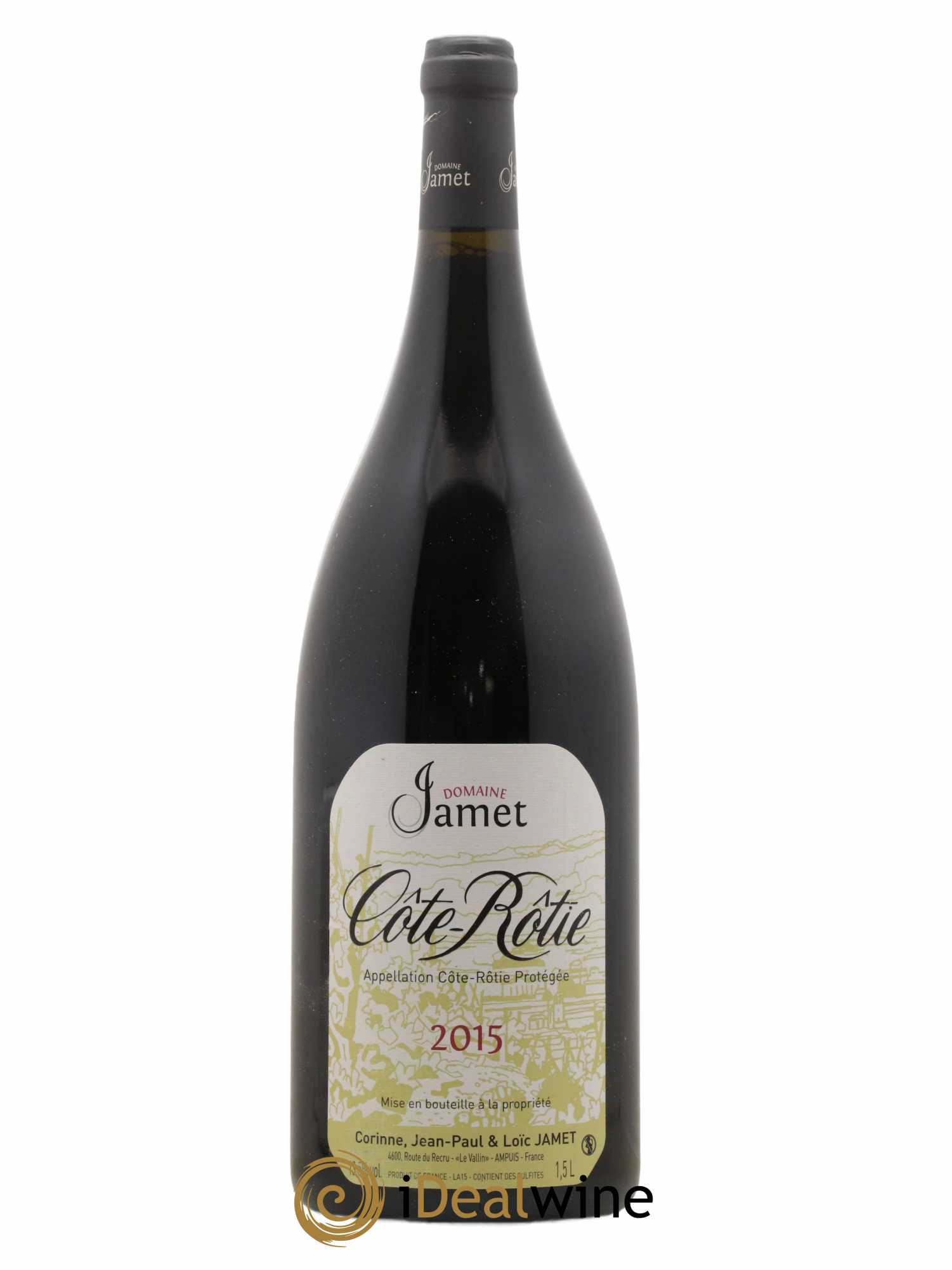 Côte-Rôtie Jamet (Domaine) 2015 - Lot de 1 magnum - 0