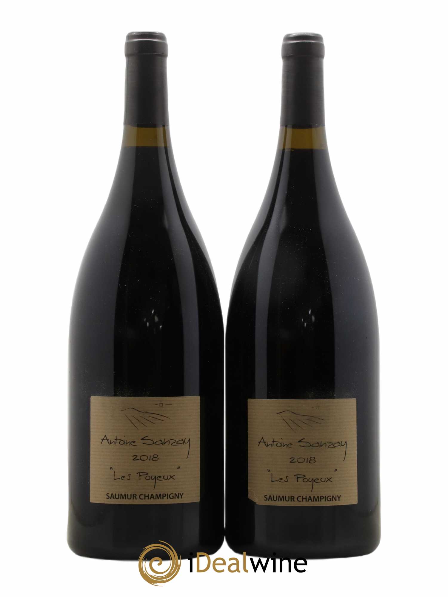 Saumur-Champigny Les Poyeux Antoine Sanzay 2018 - Lot de 2 magnums - 0