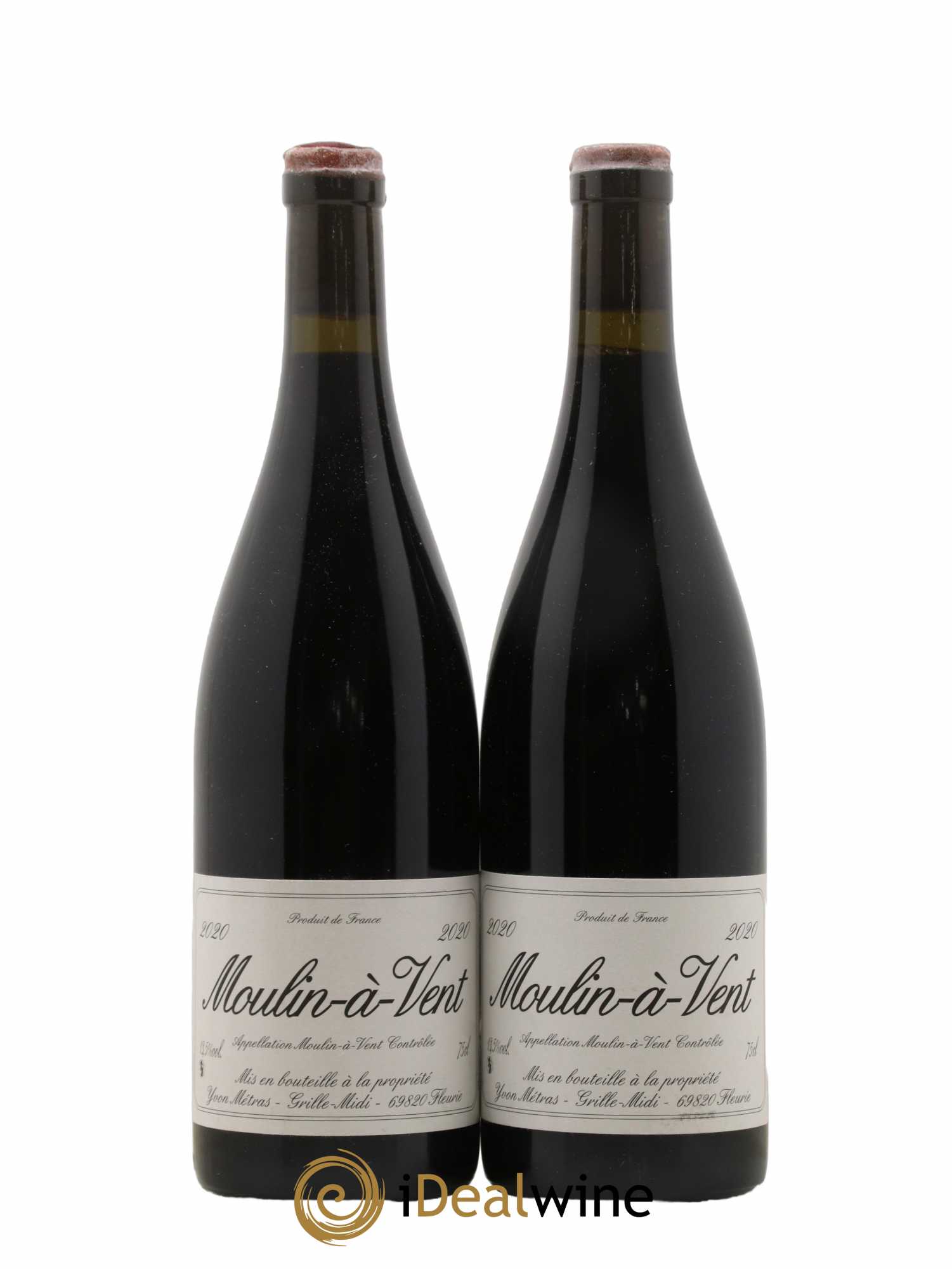 Moulin-à-Vent Yvon Métras 2020 - Lot de 2 bouteilles - 0