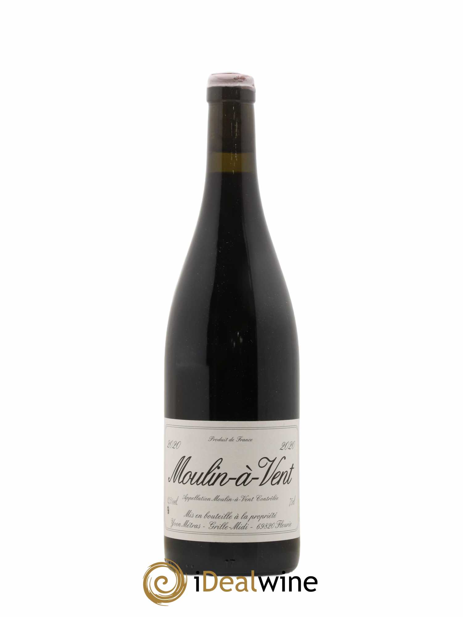 Moulin-à-Vent Yvon Métras 2020 - Lot de 1 bouteille - 0