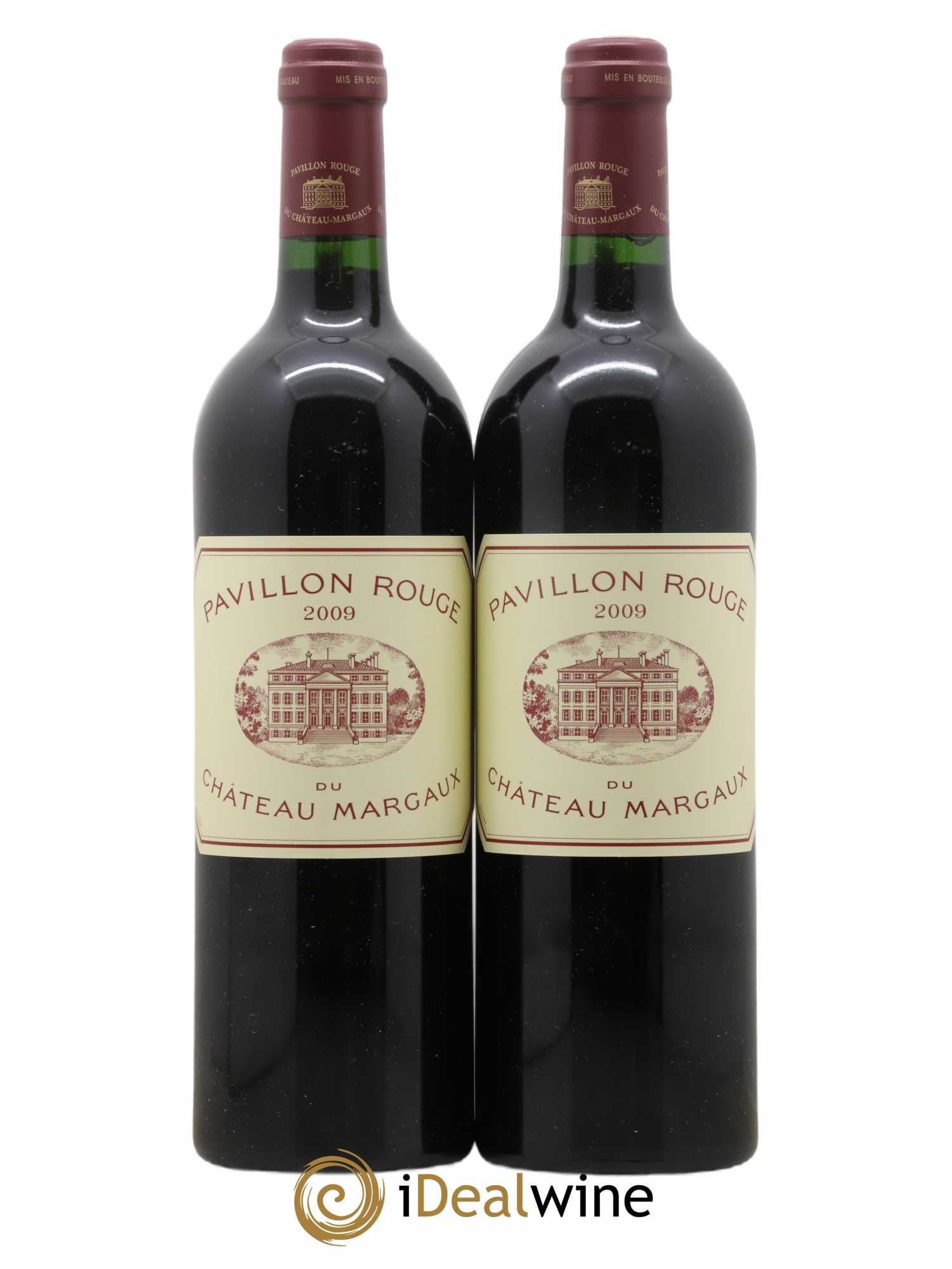 Pavillon Rouge du Château Margaux Second Vin 2009 - Lot de 2 bouteilles - 0