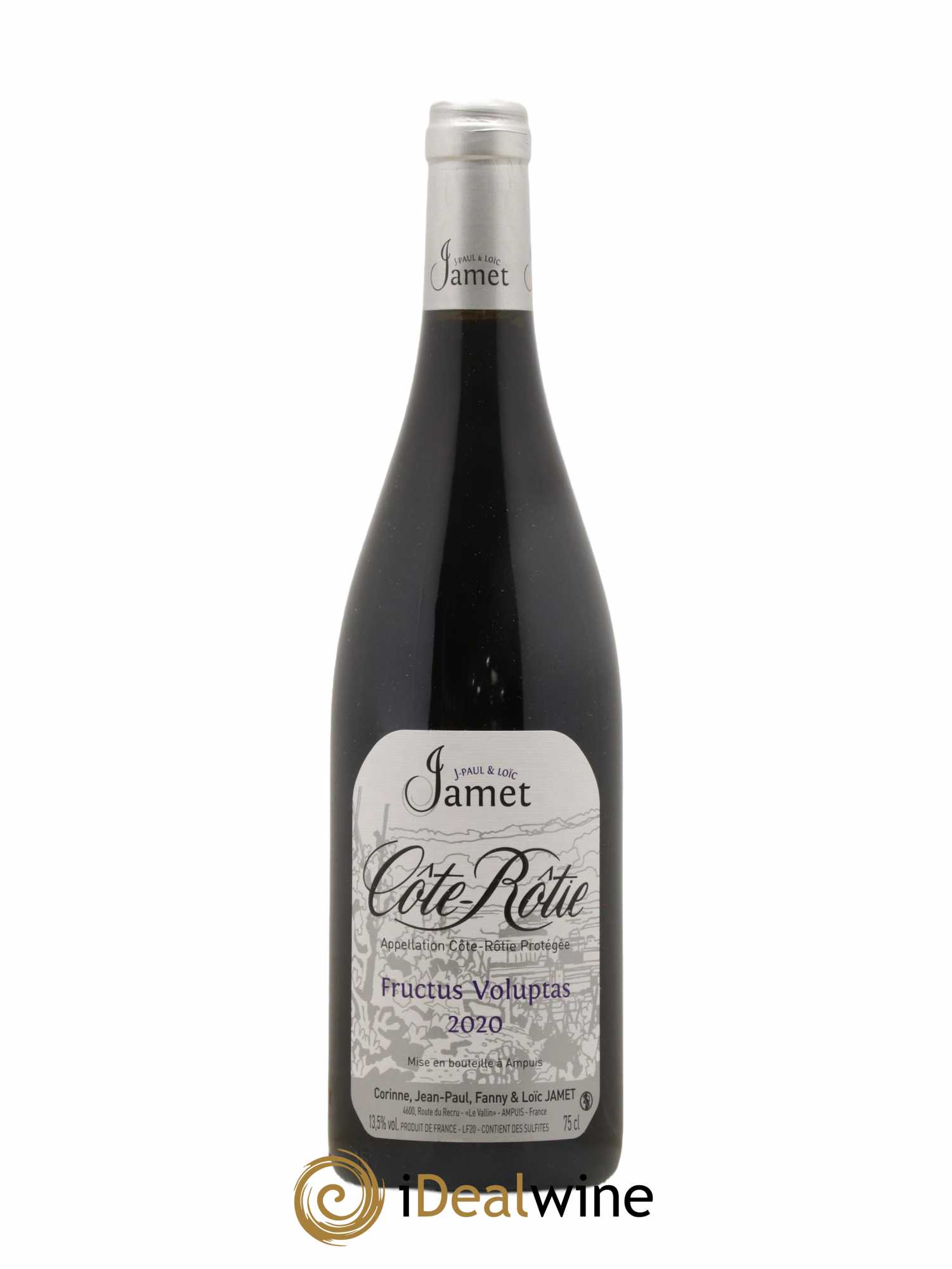 Côte-Rôtie Fructus Voluptas Jamet (Domaine) 2020 - Lotto di 1 bottiglia - 0