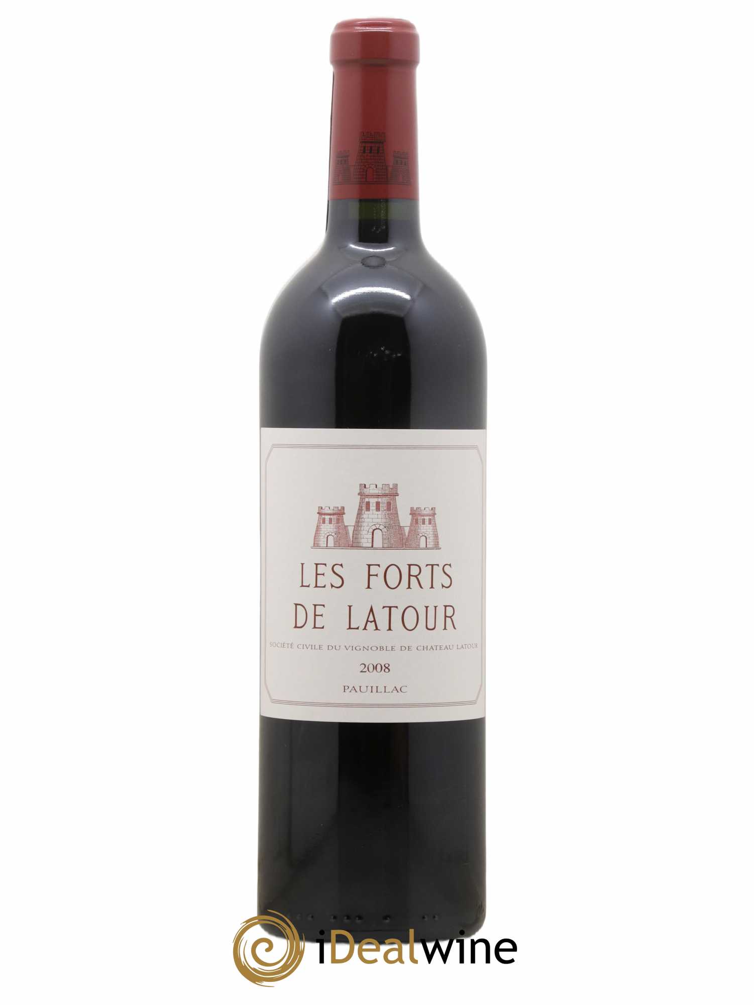 Les Forts de Latour Second Vin 2008 - Lot de 1 bouteille - 0