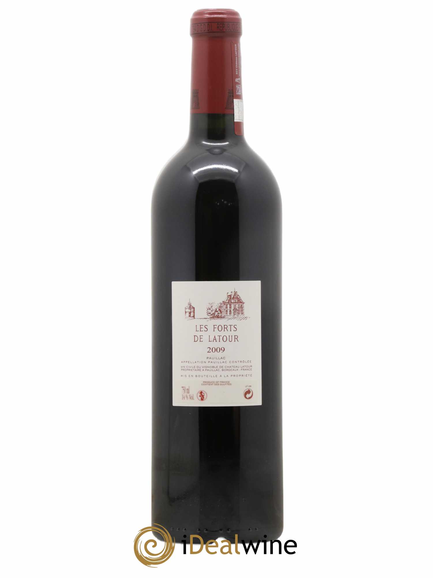 Les Forts de Latour Second Vin 2009 - Lot de 1 bouteille - 1