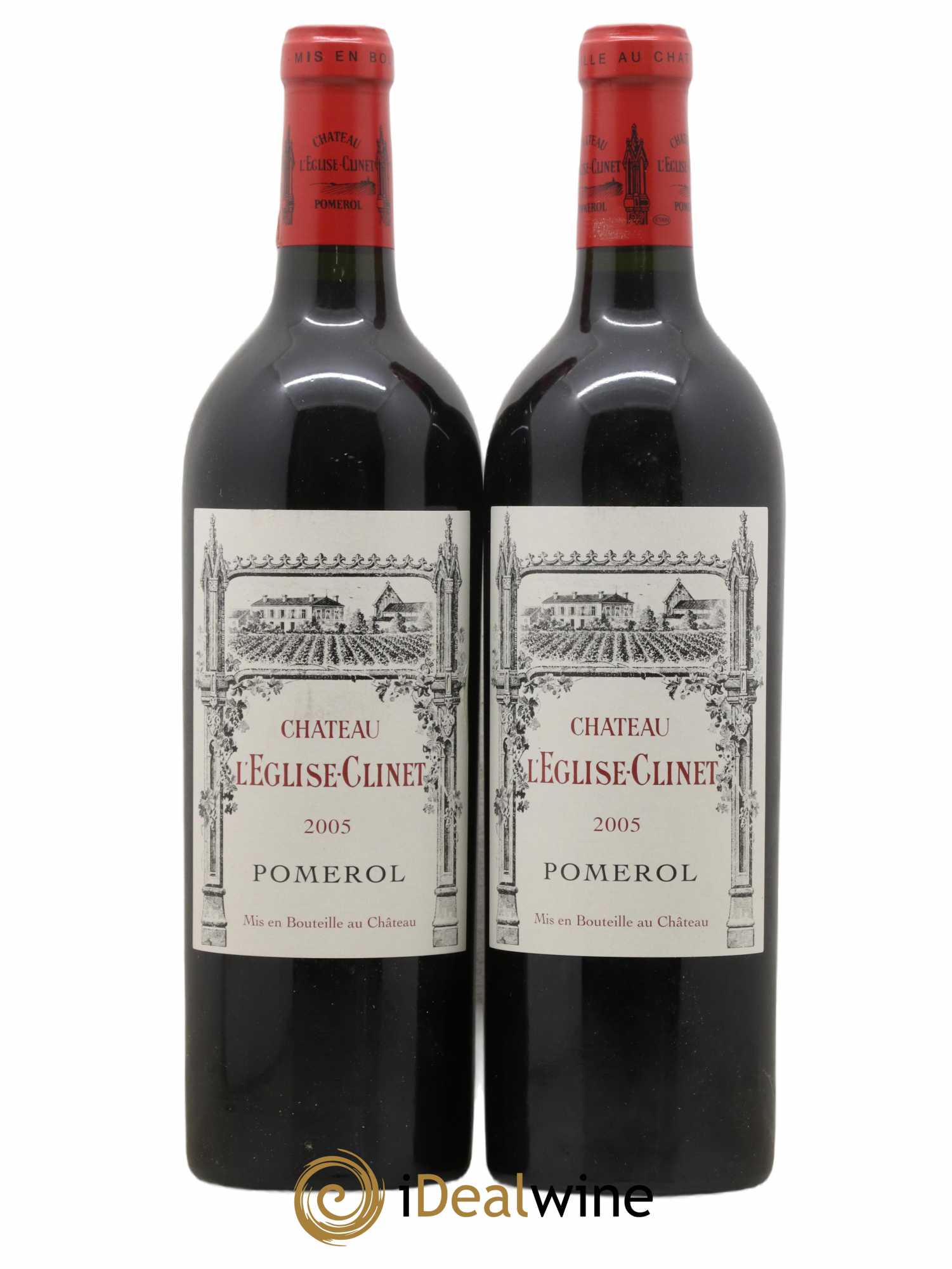 Château l' Église Clinet 2005 - Lot de 2 bouteilles - 0